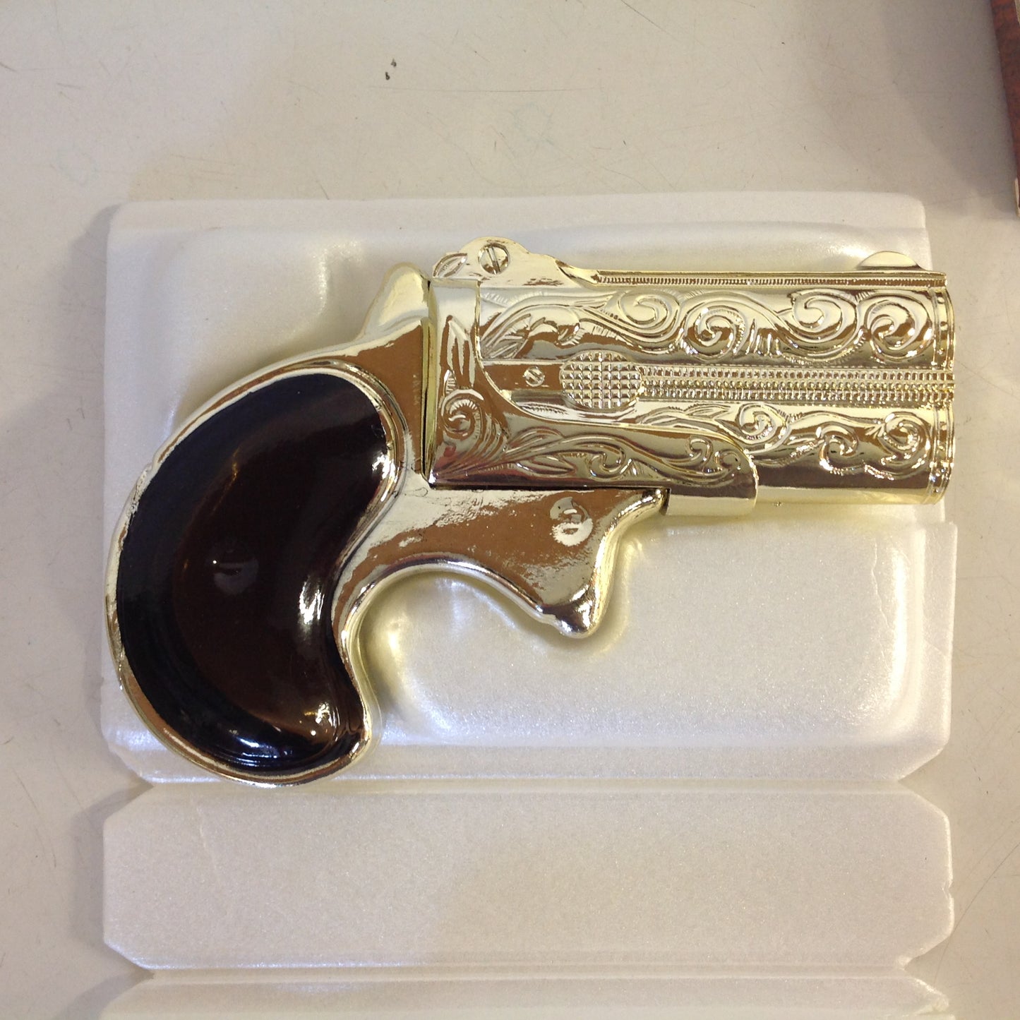 Vintage 1970's AVON Derringer Decanter Wild Country Cologne Unopened with Original Box