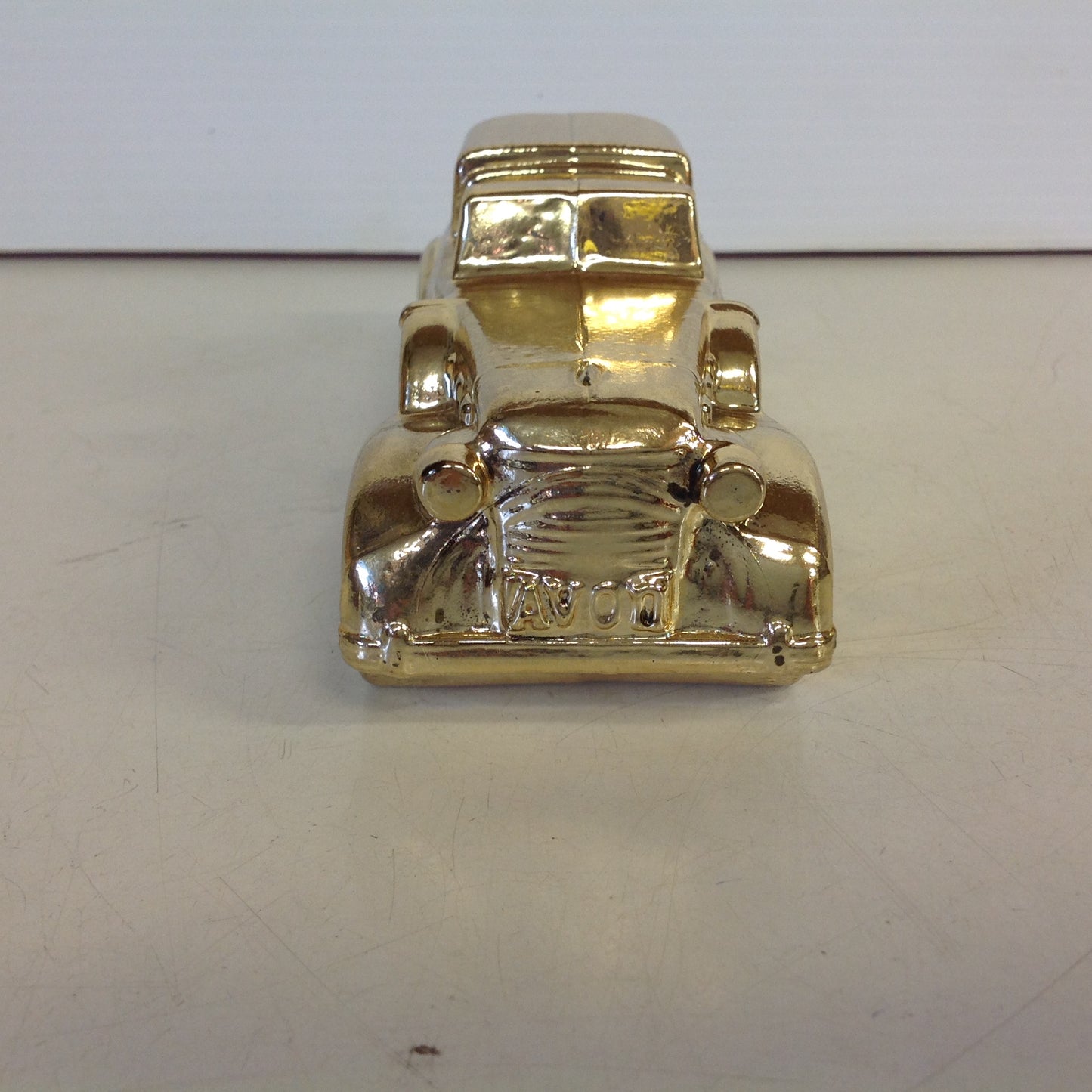 Vintage 1970's AVON Solid Gold Cadillac Excalibur After Shave Unopened with Original Box