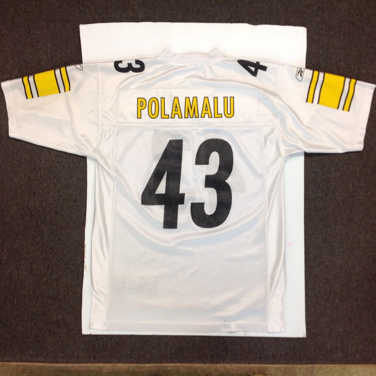 2000's Medium Reebok NFL Equipment Football Jersey Pittsburgh Steelers Polamalu