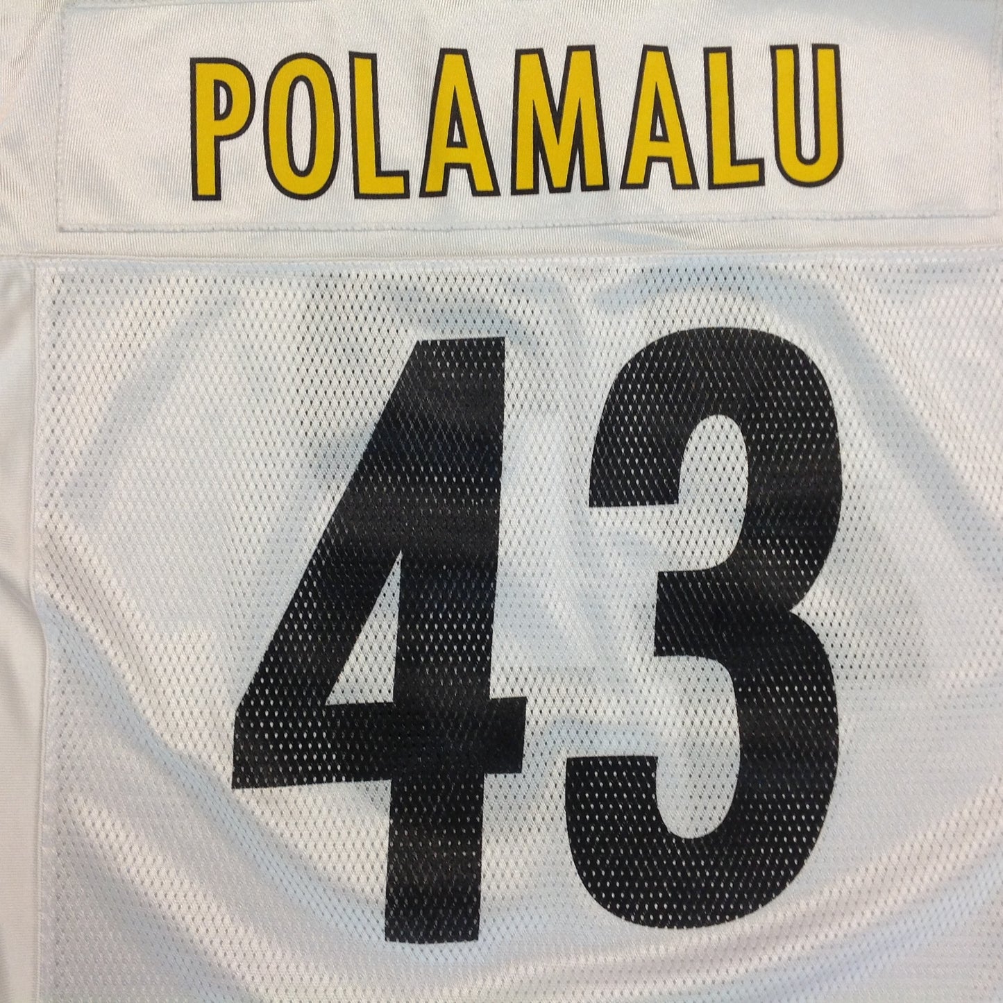 2000's Medium Reebok NFL Equipment Football Jersey Pittsburgh Steelers Polamalu