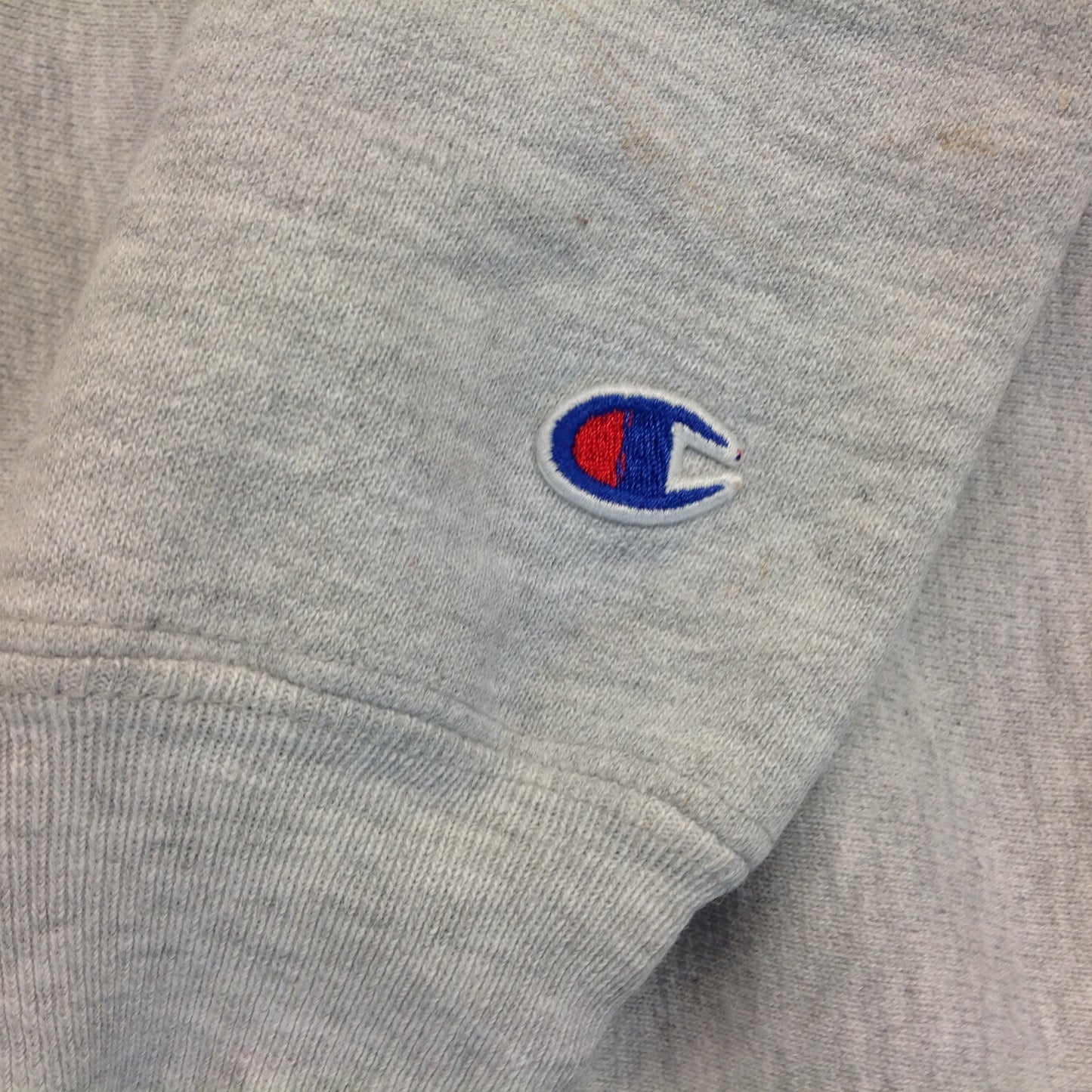 Vintage 1990's Champion Long Sleeve Reverse Weave Sweatshirt Gray Detroit Pistons Basketball