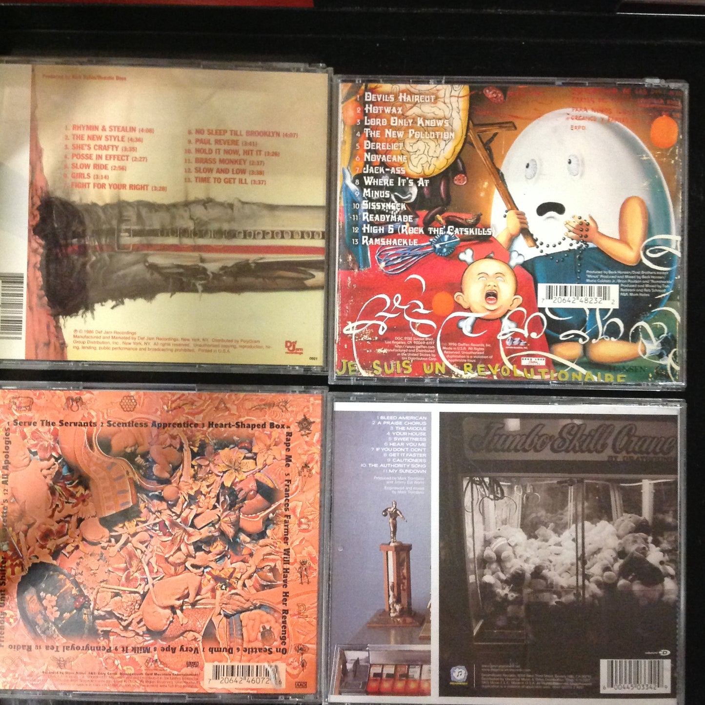 Bargain Set CD's #43 - Beastie Boys / BECK! / Jimmy Eat World / Nirvana