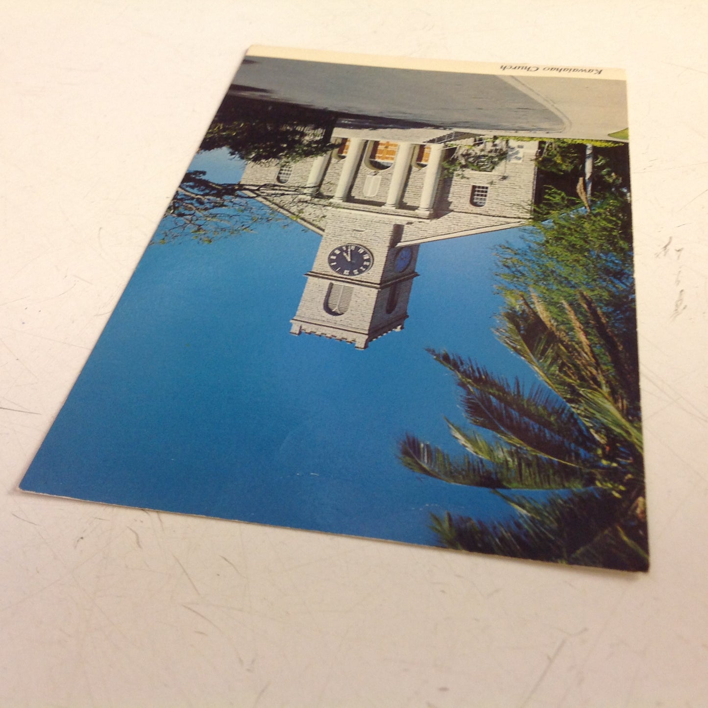 Vintage Color Postcard Kawaiahao Church Honolulu
