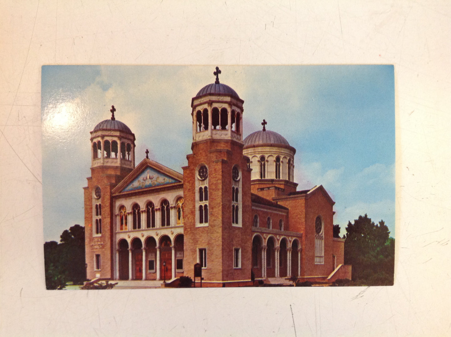 Vintage Color Postcard Malbis Memorial Church Malbis Alabama