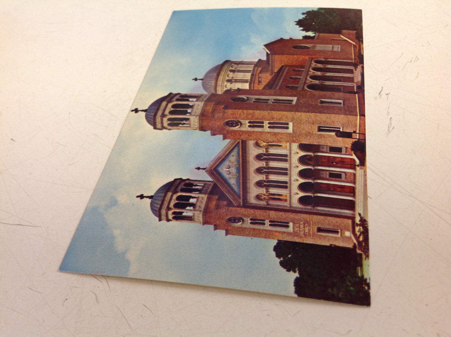 Vintage Color Postcard Malbis Memorial Church Malbis Alabama