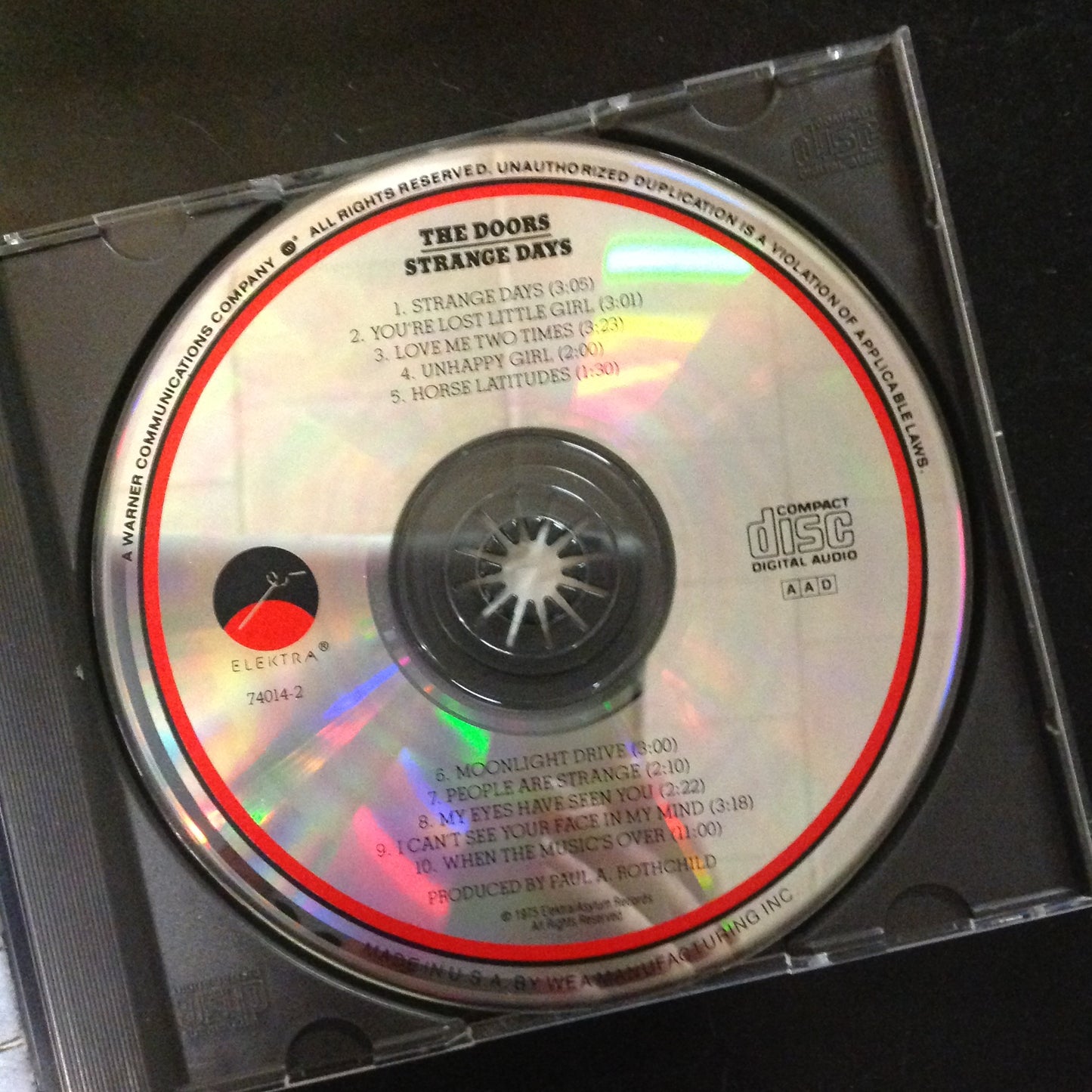 The Doors - Strange Days *Single #23