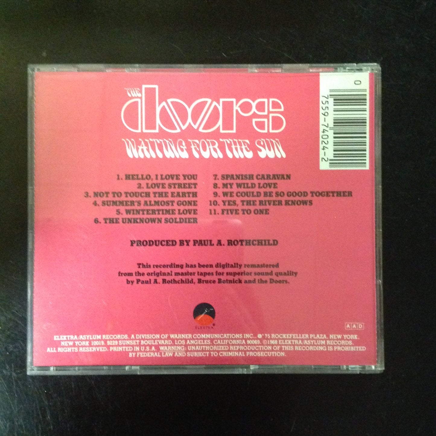 The Doors - Waiting For The Sun *Single #24
