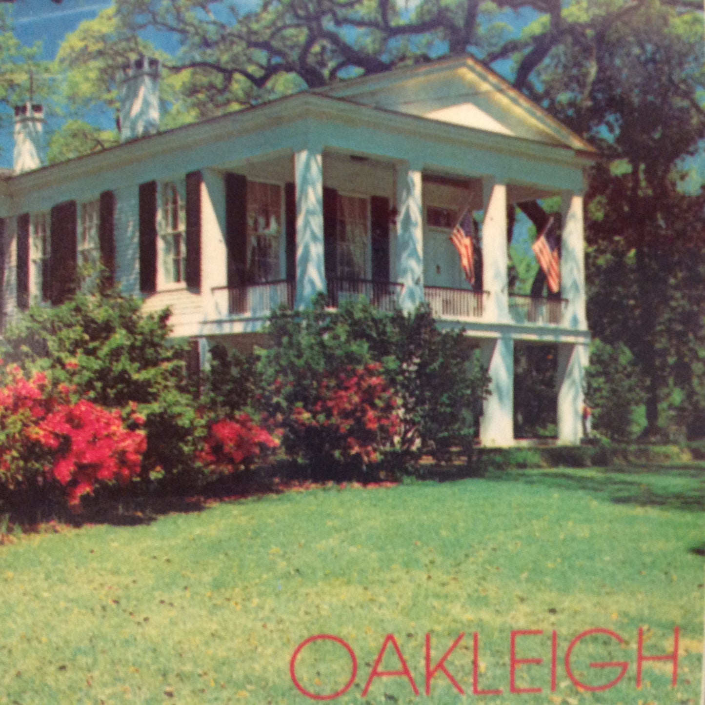 Vintage Dexter Supreme Color Postcard Oakleigh Home Mobile Alabama