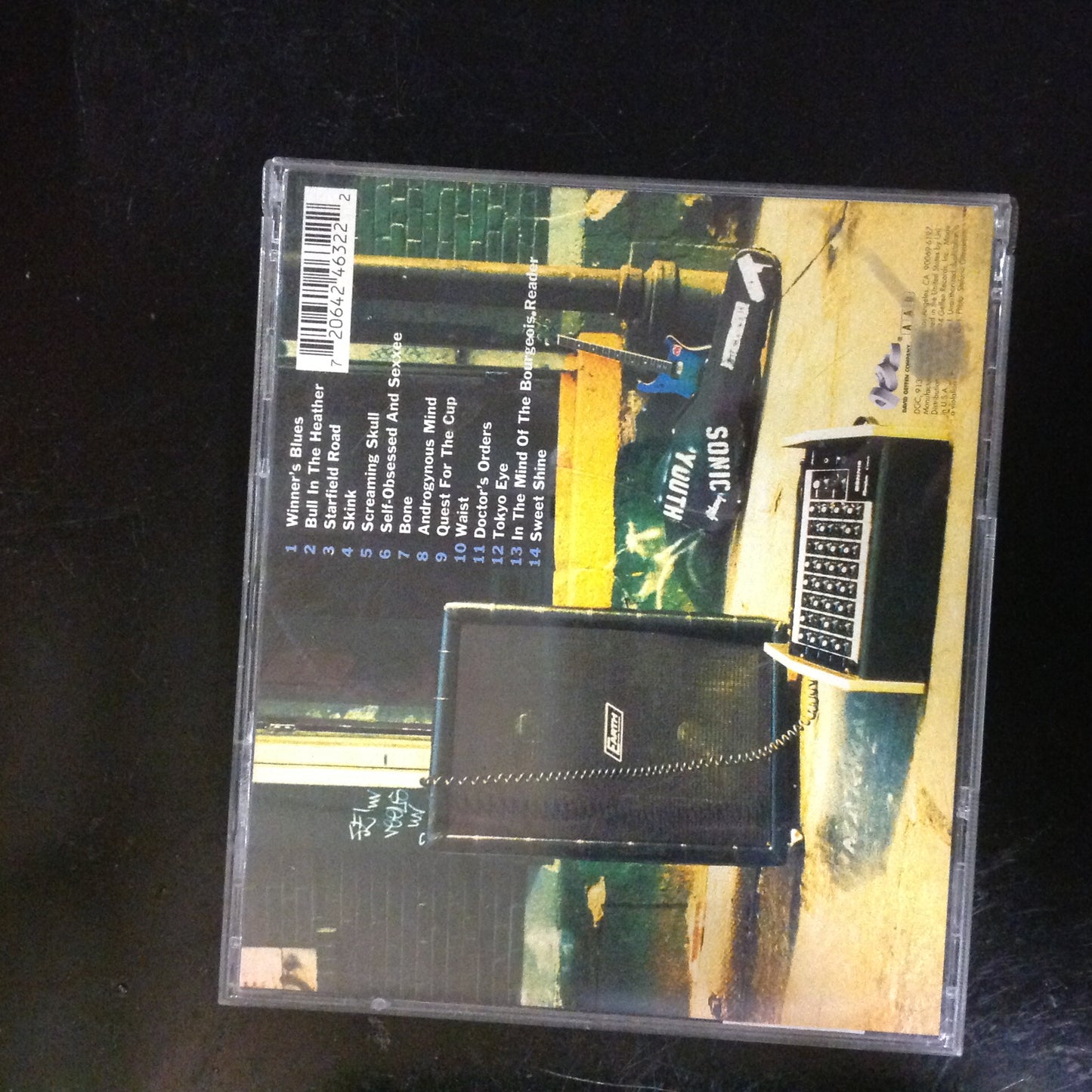 CD Sonic Youth Experimental Jet Set Trash and No Stars DGCD-24632