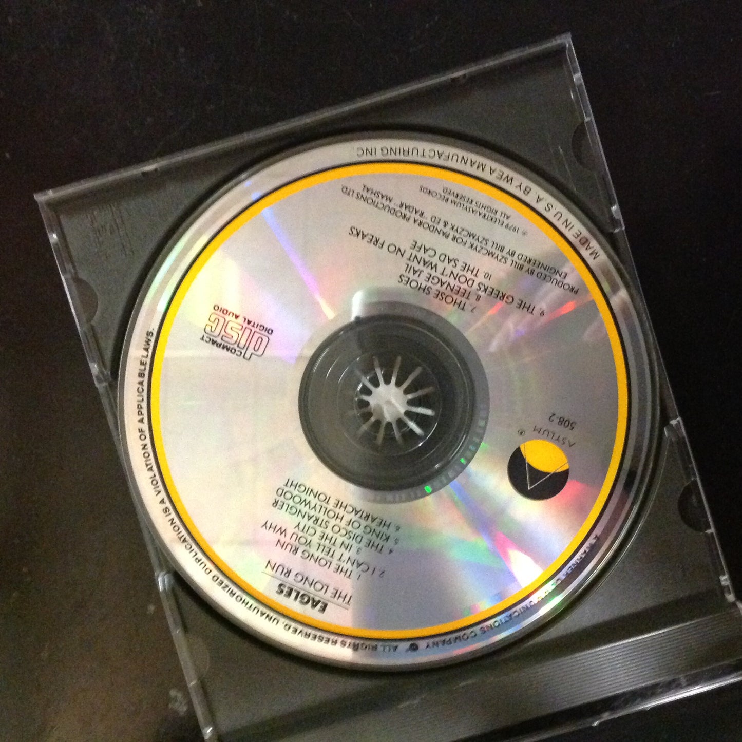 CD The Eagles The Long Run 508-2 (252181) ASylum