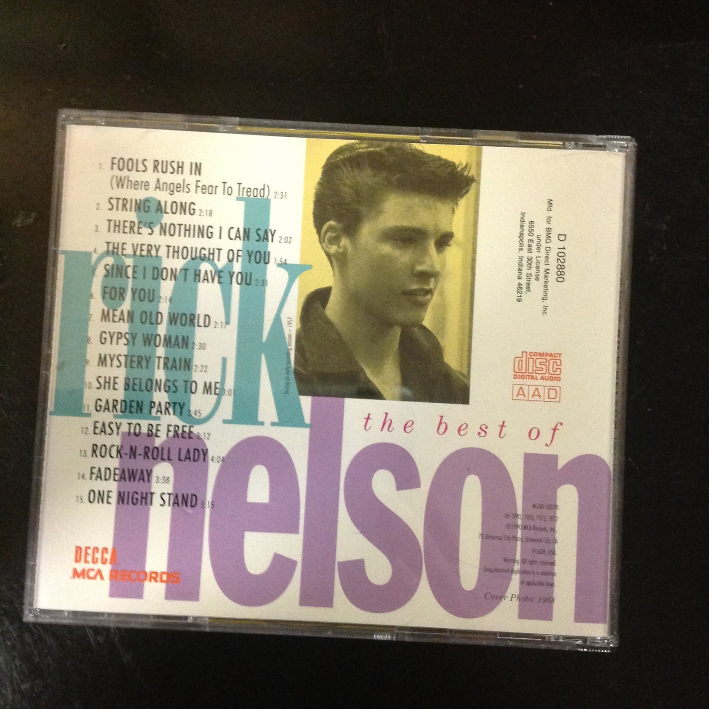 Rick Nelson - The Best Of *Single #175