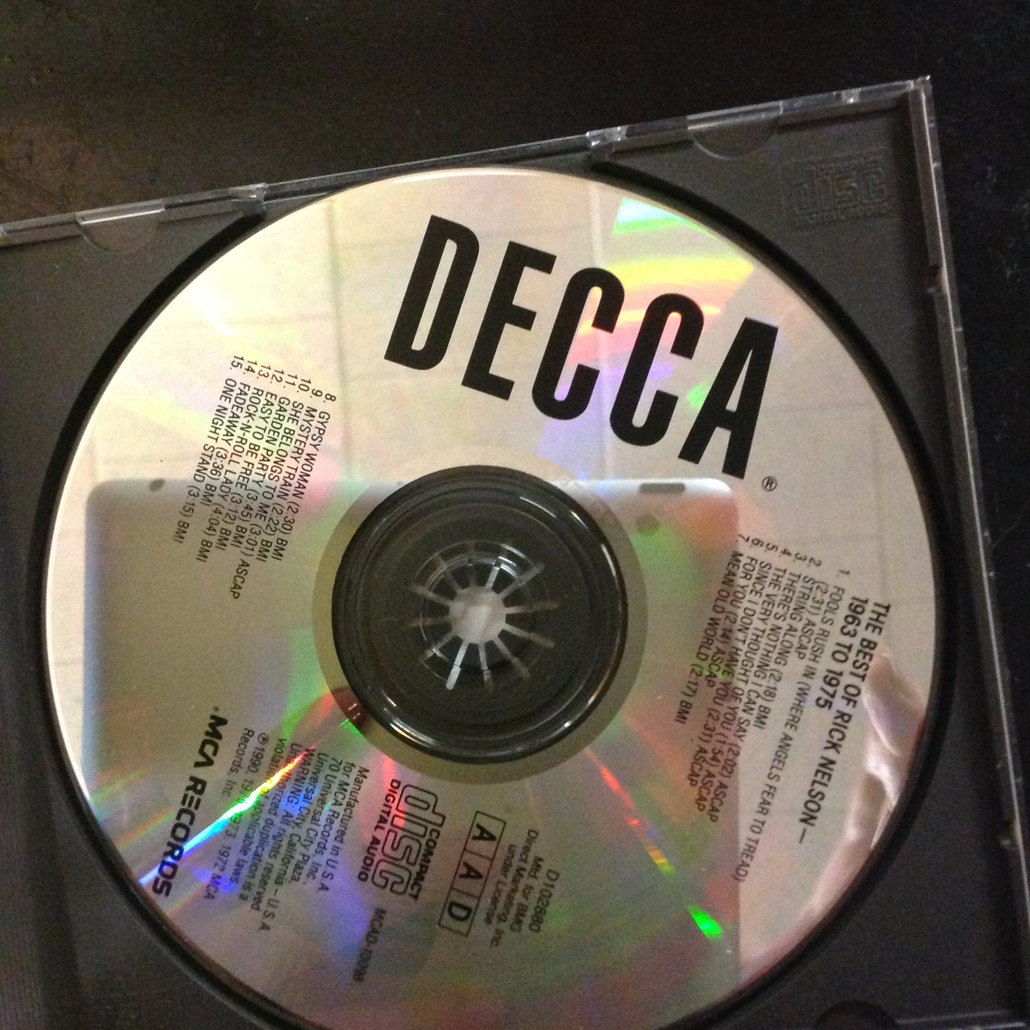 Rick Nelson - The Best Of *Single #175