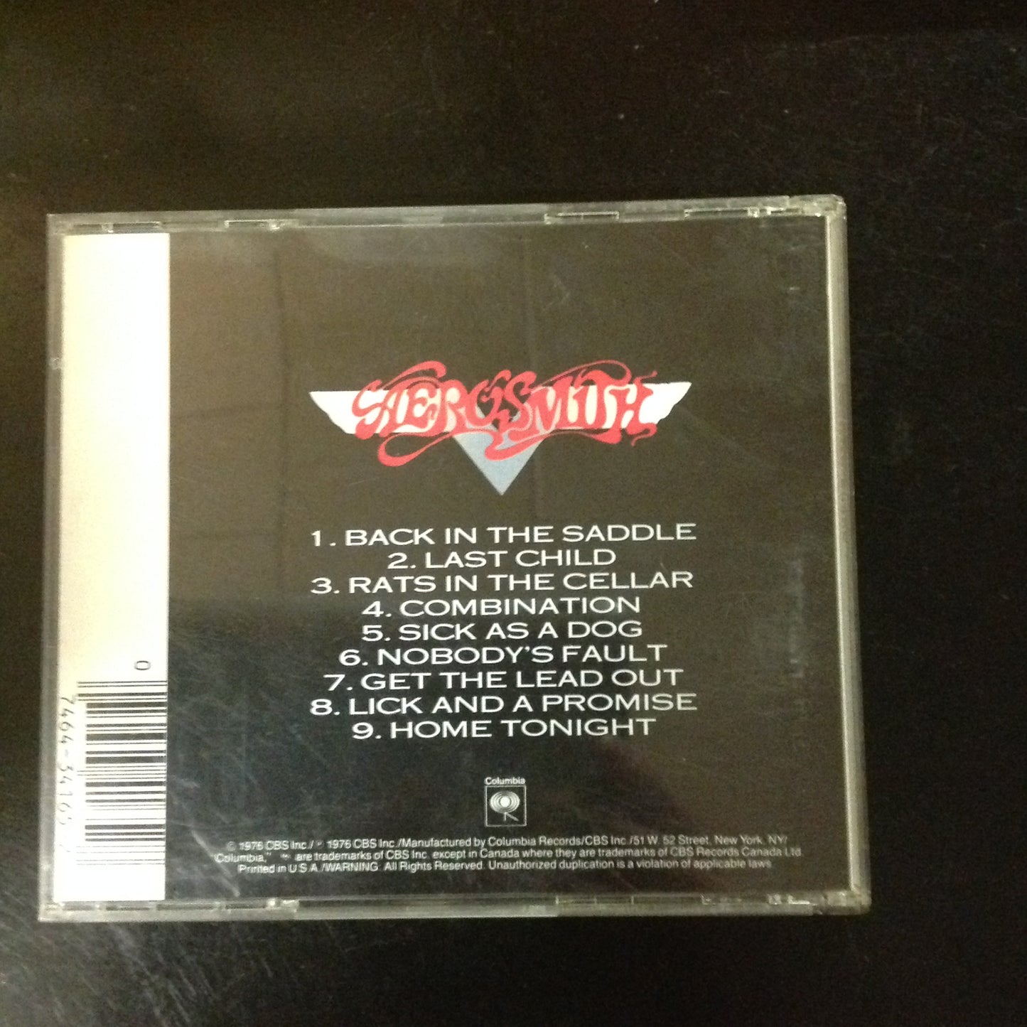Aerosmith - "ROCKS" *Single #162