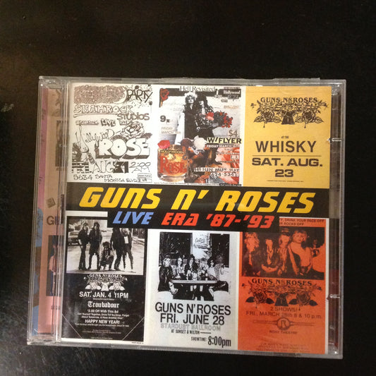 CD Guns N' Roses Live Era '87-'93 0694905142 Geffen 2 Disc 2x