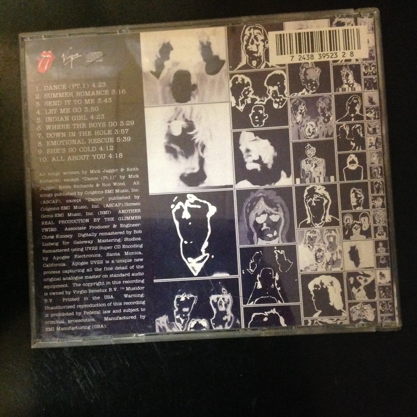 The Rolling Stones Emotional Rescue Virgin *Single 103
