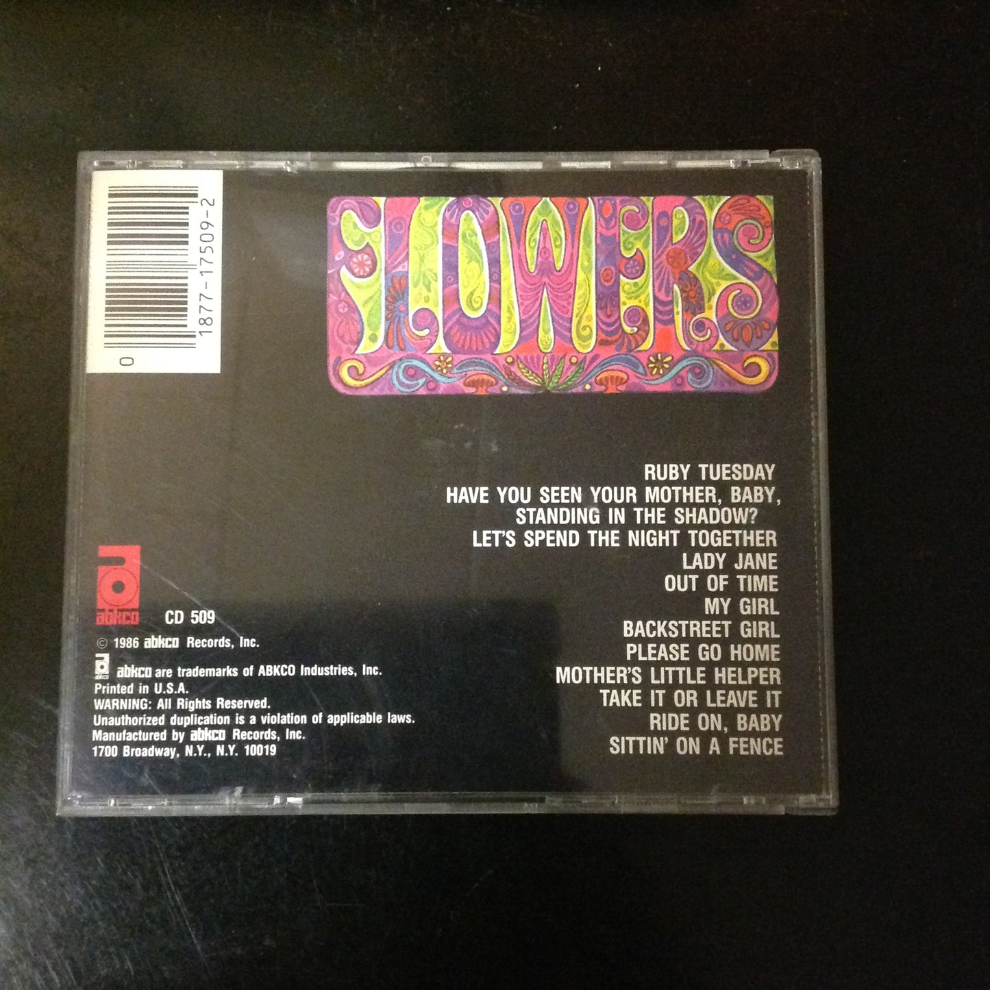 The Rolling Stones - Flowers *Single #108