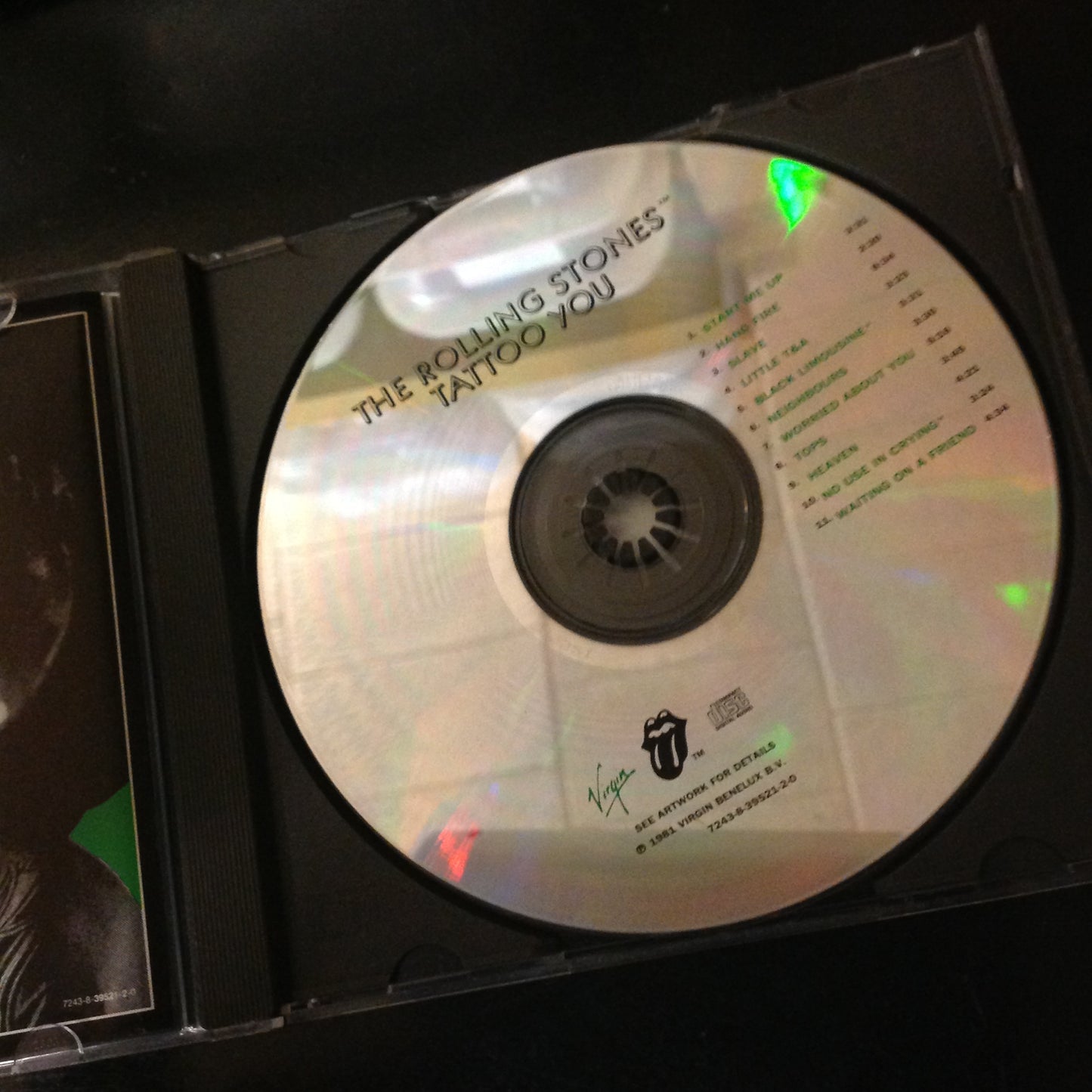 CD The Rolling Stones Tattoo You Virgin 7243-8-39521-2-0