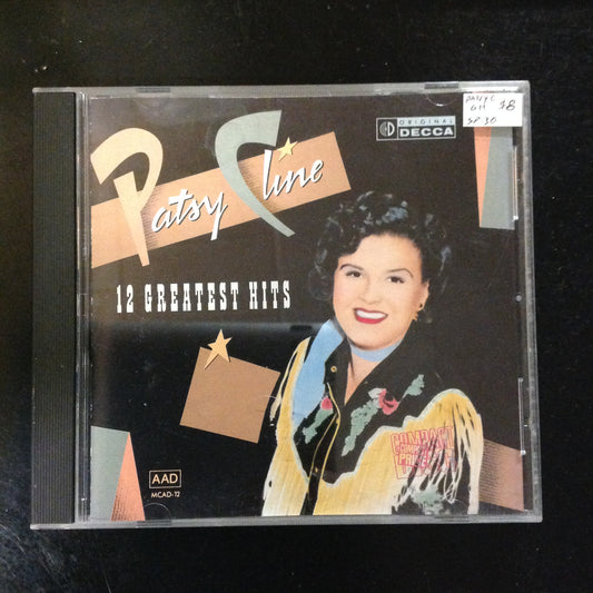 CD Patsy Cline 12 Greatest Hits Country MCAD-12 Pop Folk World Rock