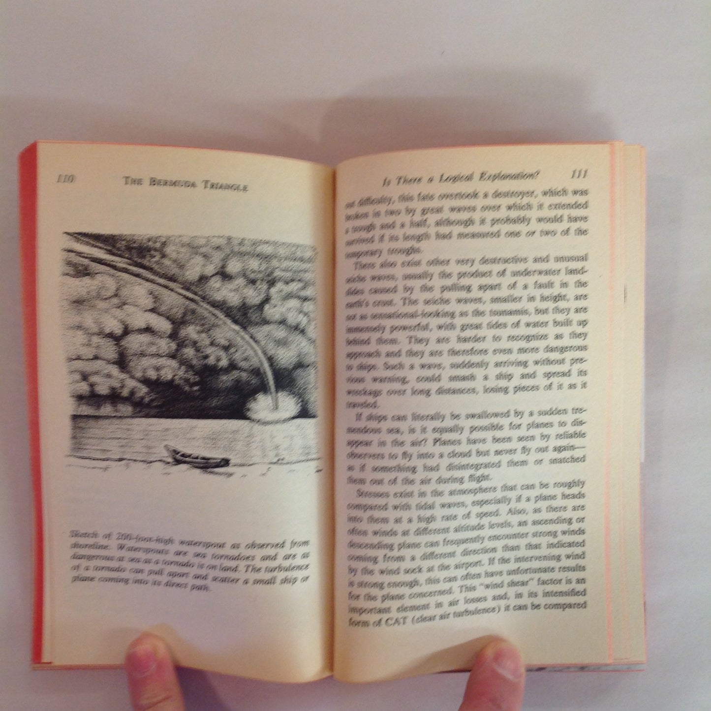 Vintage 1975 Mass Market Paperback The Bermuda Triangle Charles Berlitz First Printing