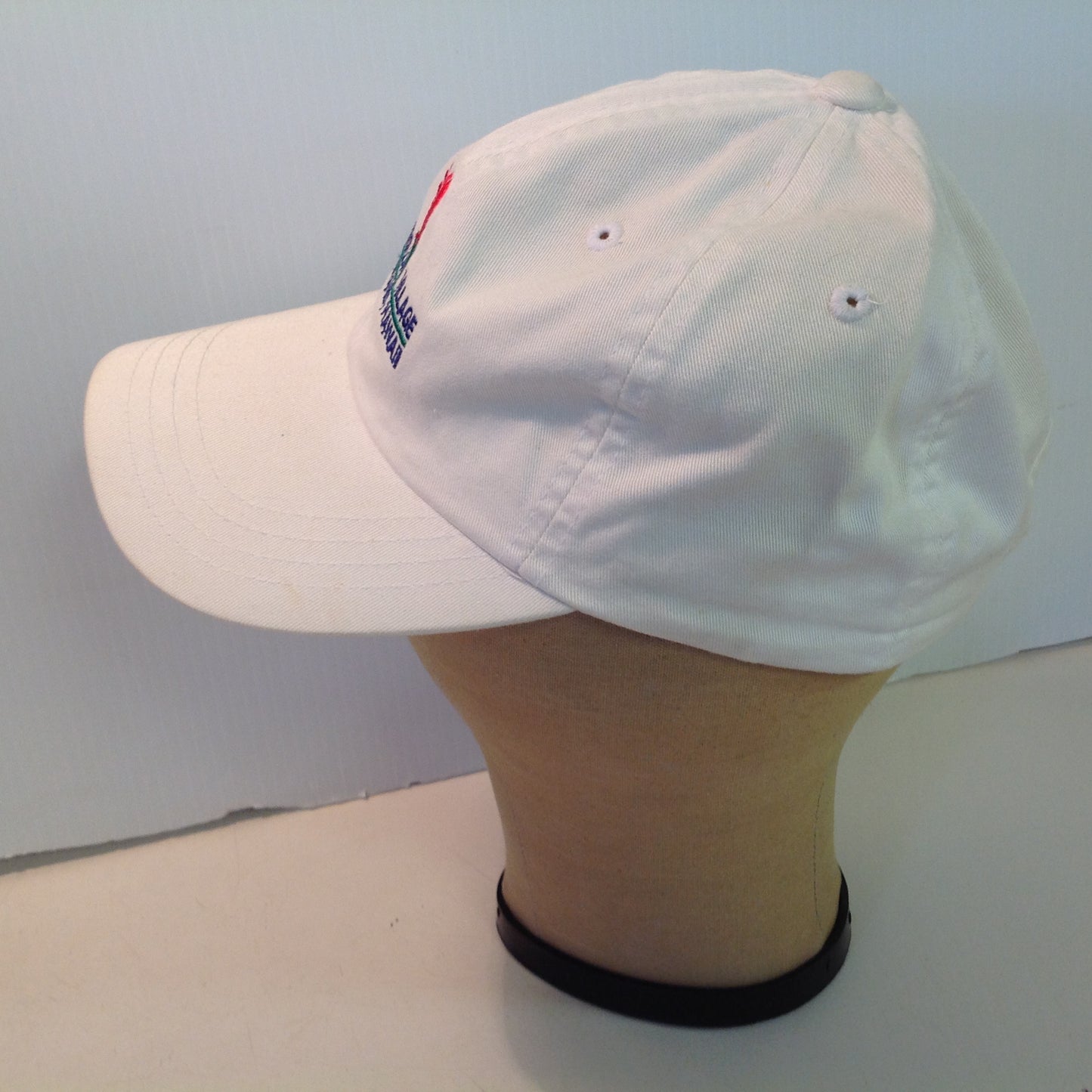 Vintage Imperial Headwear Waikoloa Village Big Island Hawaii Golf Souvenir White Baseball Cap