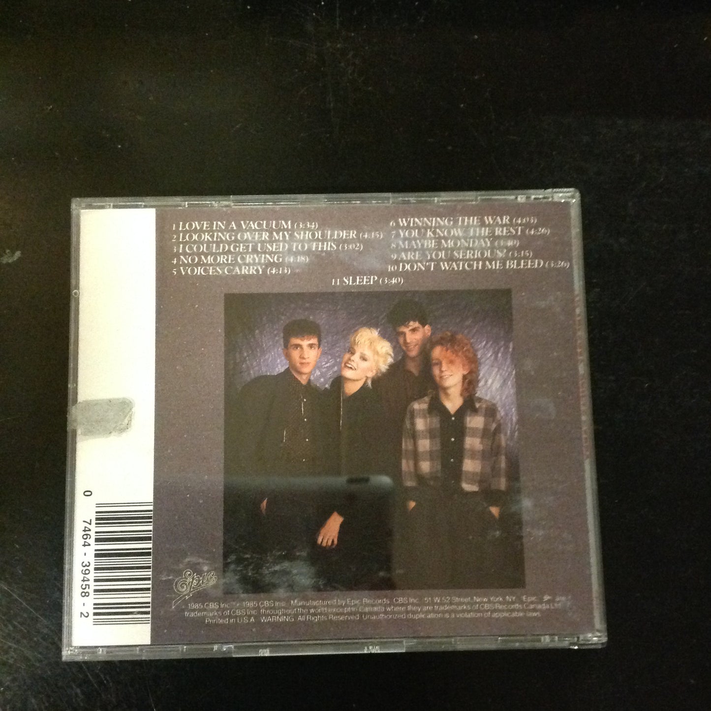 'Til Tuesday - Voices Carry *Single #135