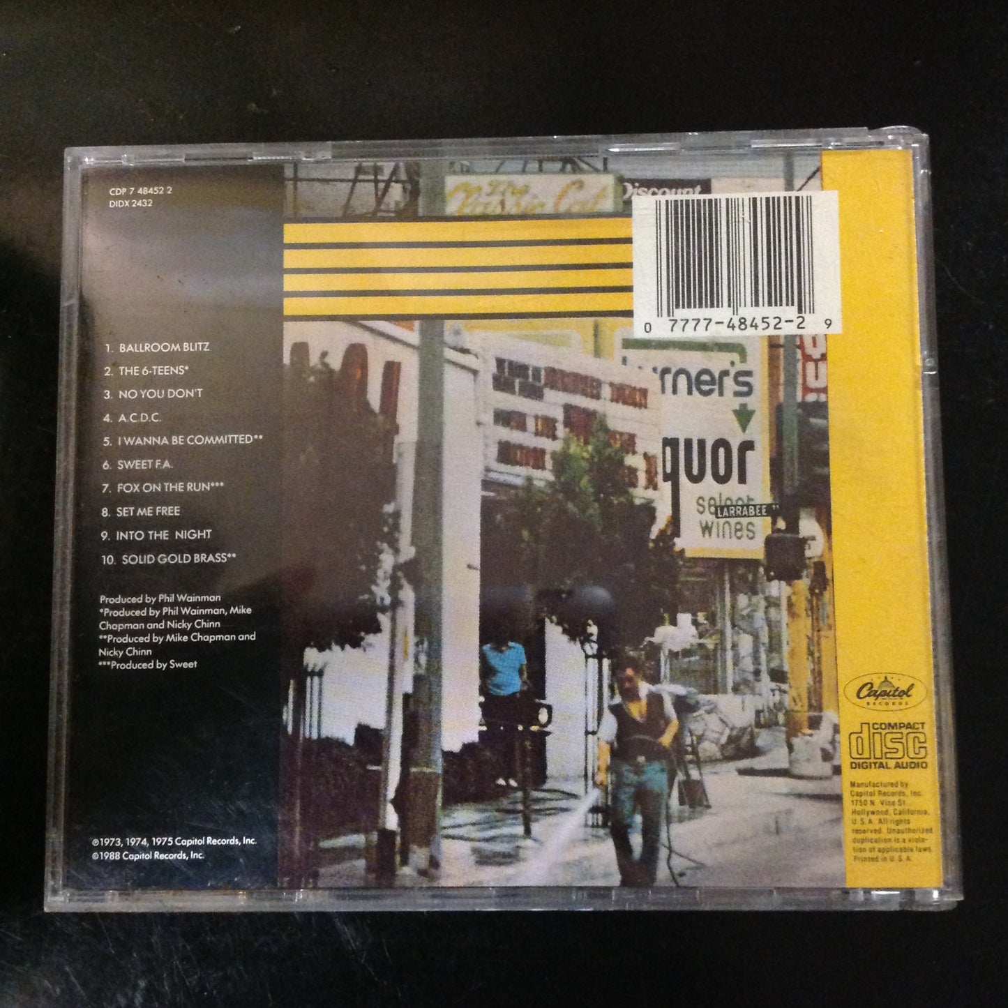 Sweet - Desolation Boulevard *Single 209