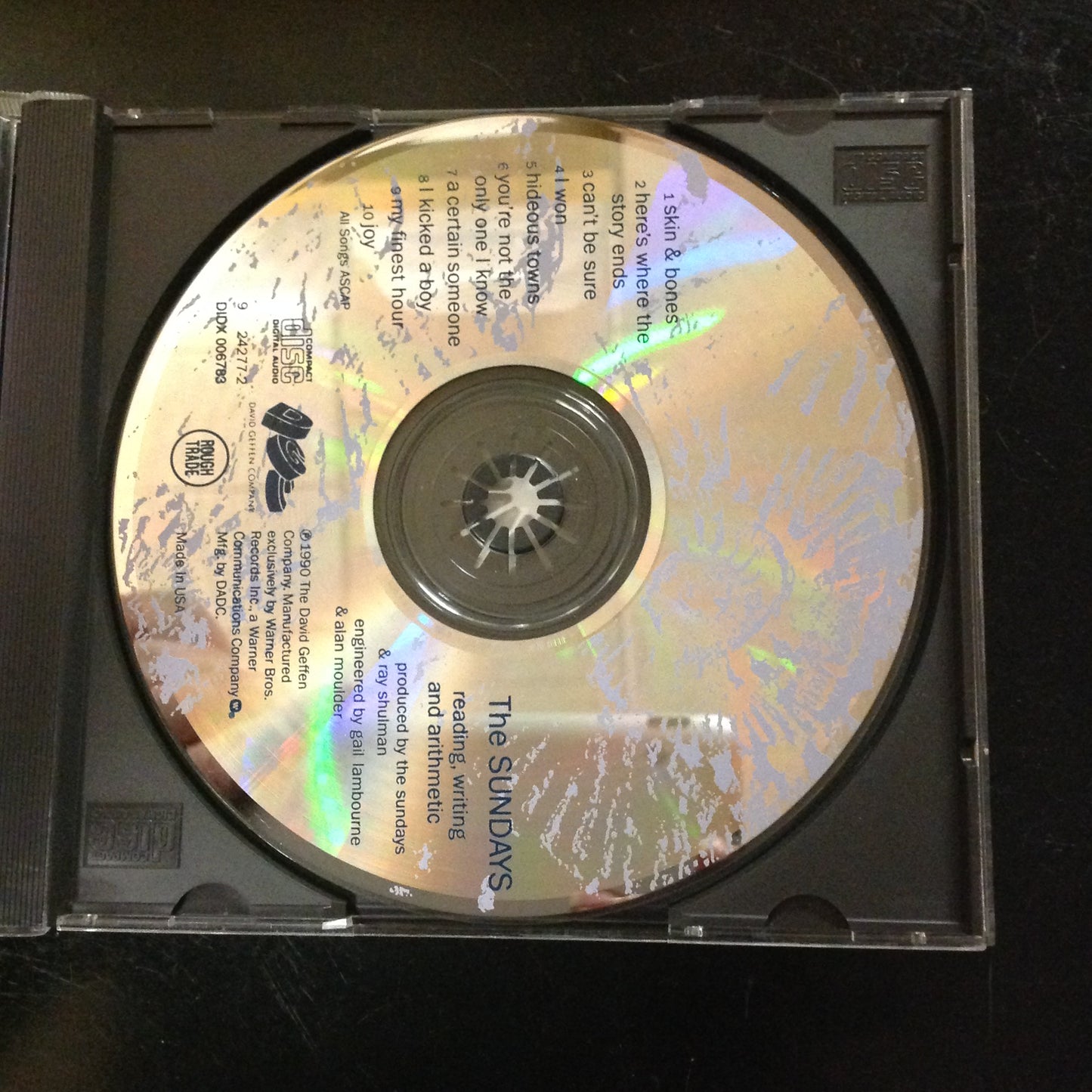 CD The Sundays Reading Writing and Arithmetic 924277-2