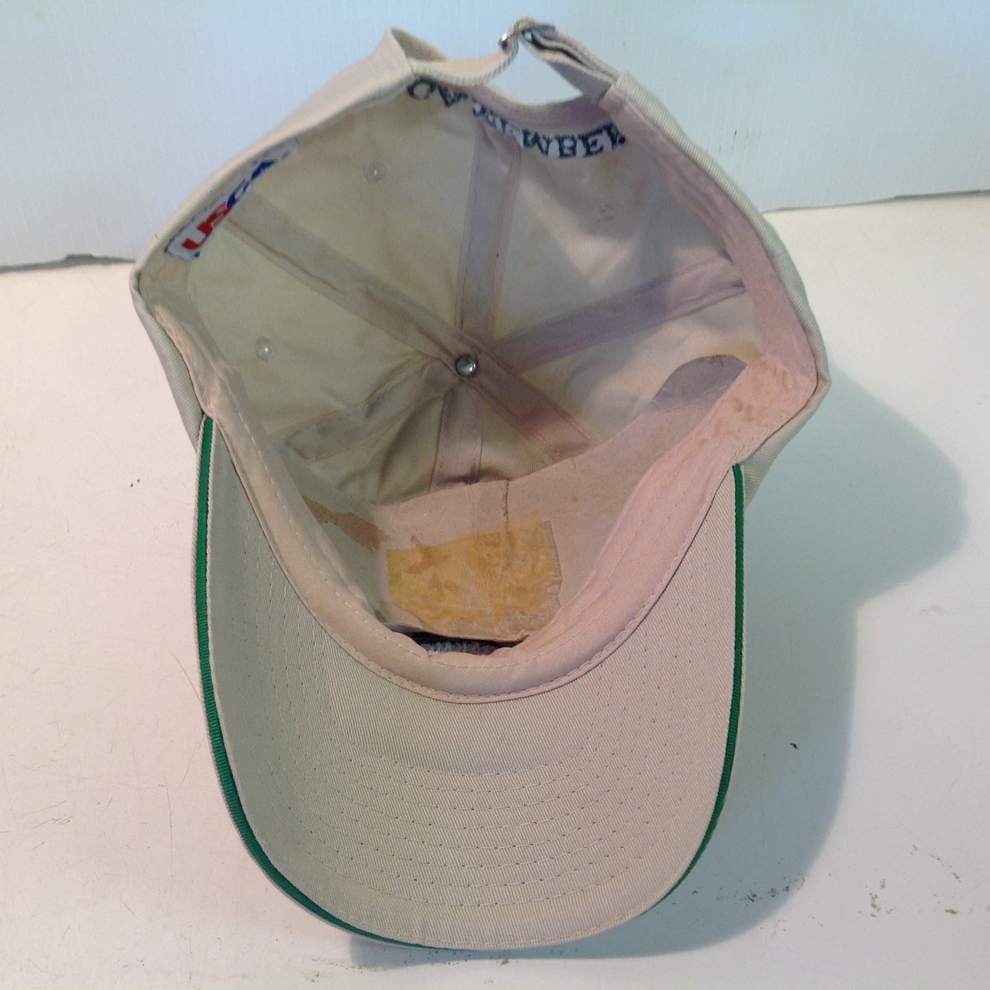 Vintage USGA 2007 US Open Oakmont Souvenir Beige Baseball Cap