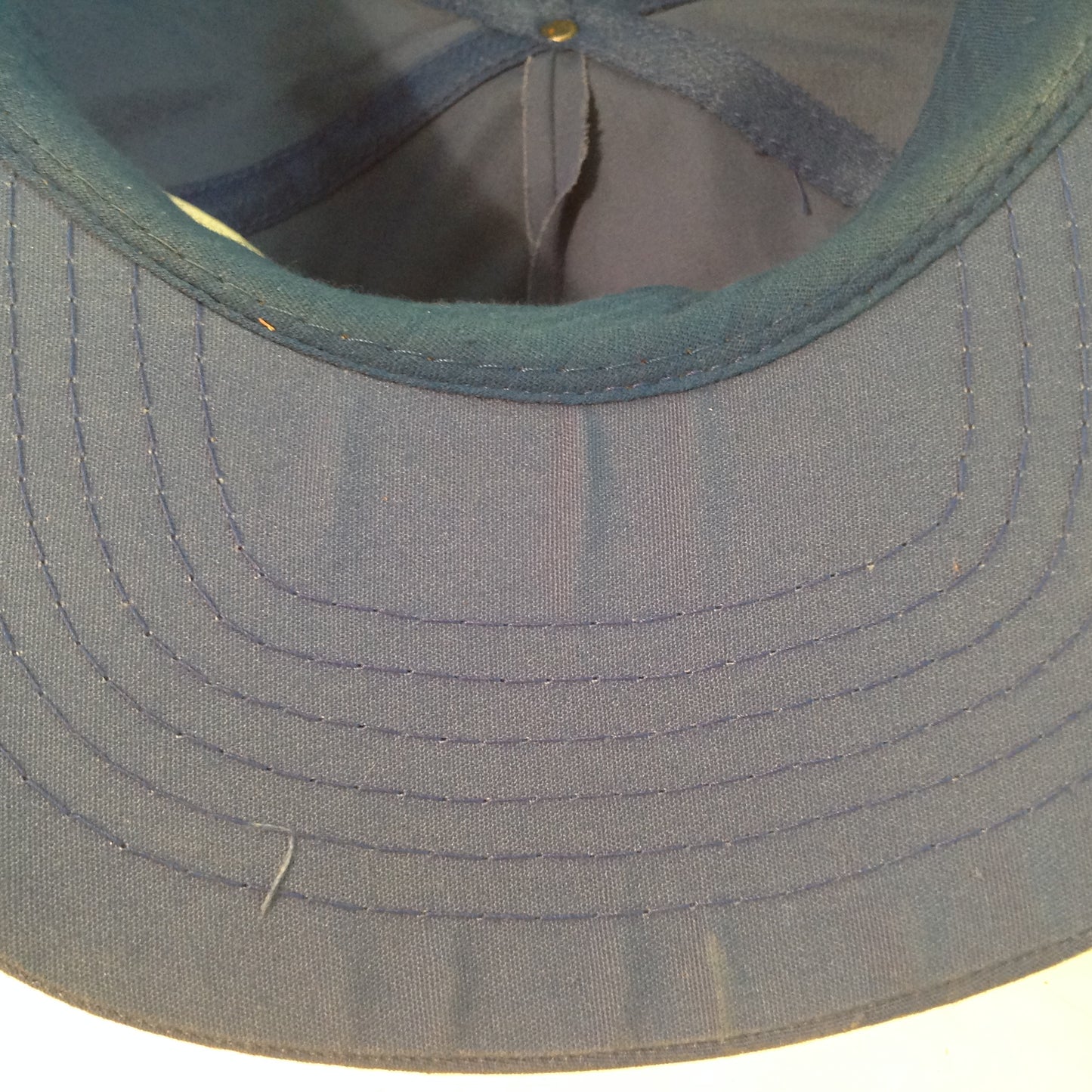 Vintage Aladdin Casino Las Vegas Souvenir Blue Rope Brim Baseball Cap with Tags