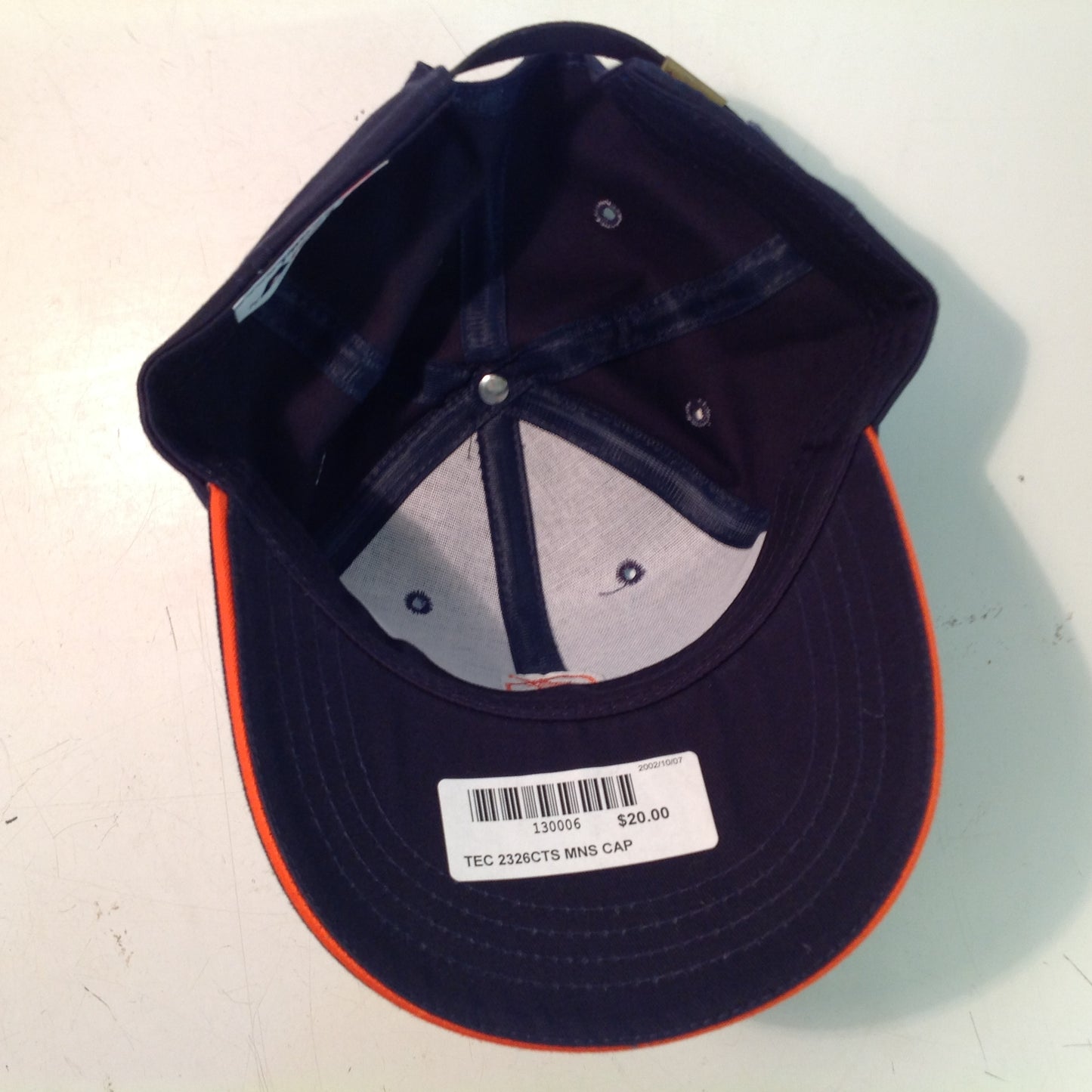 Vintage Texace Pro 98 Black with Orange Piping Mauna Lani Golf Course Hawaii Souvenir Floral Baseball Cap