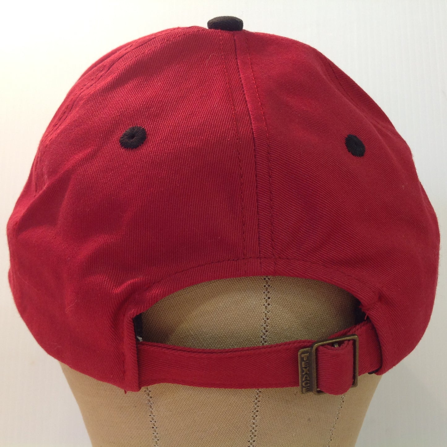 Vintage Texace Professional 98 Kaanapali Golf Course Maui Hawaii Souvenir Red Baseball Cap