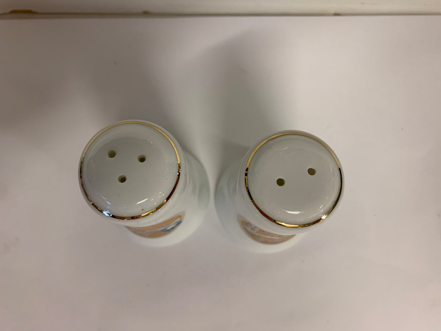 Vintage Souvenir South Carolina Salt and Pepper Shaker Set with Beach Motif