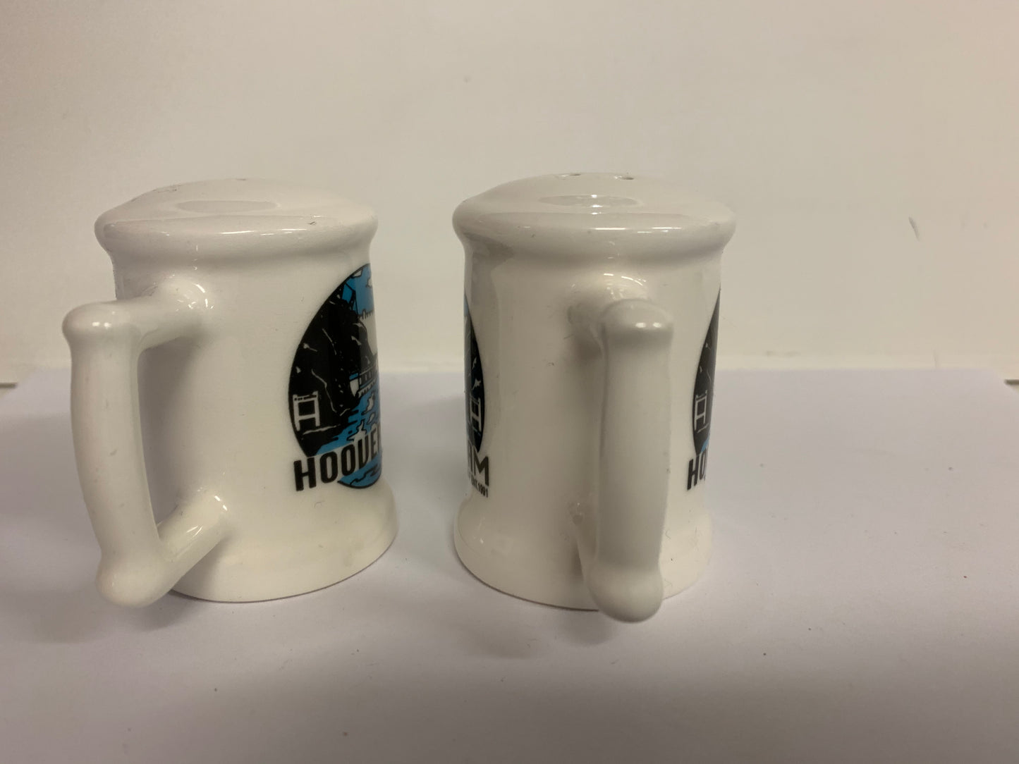 Vintage 1991 M & F Enterprises Souvenir Hoover Dam Salt and Pepper Shaker Set