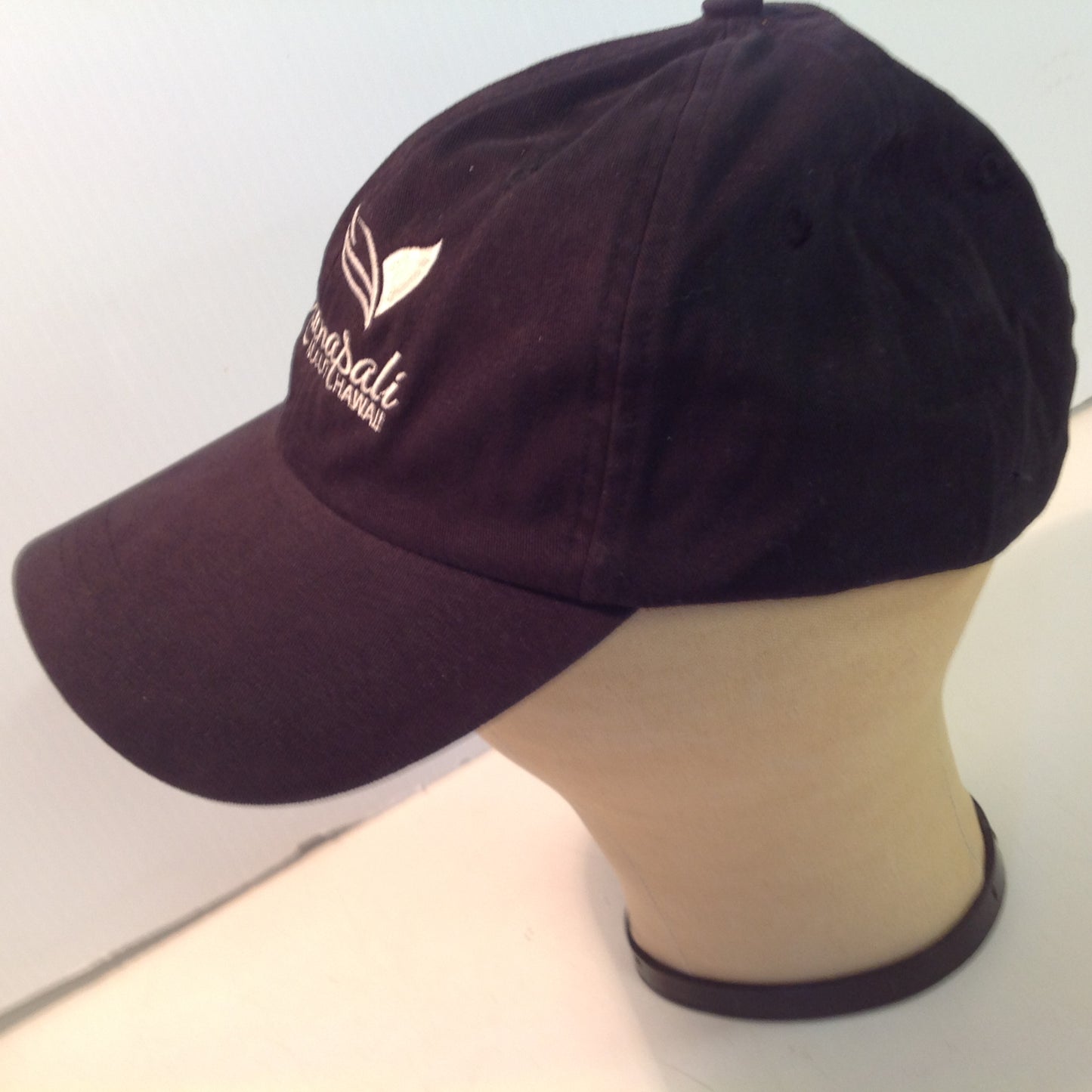 Vintage Ahead Casuals Classic Cut Kaanapali Golf Course Maui Hawaii Tournament Souvenir Black Baseball Cap