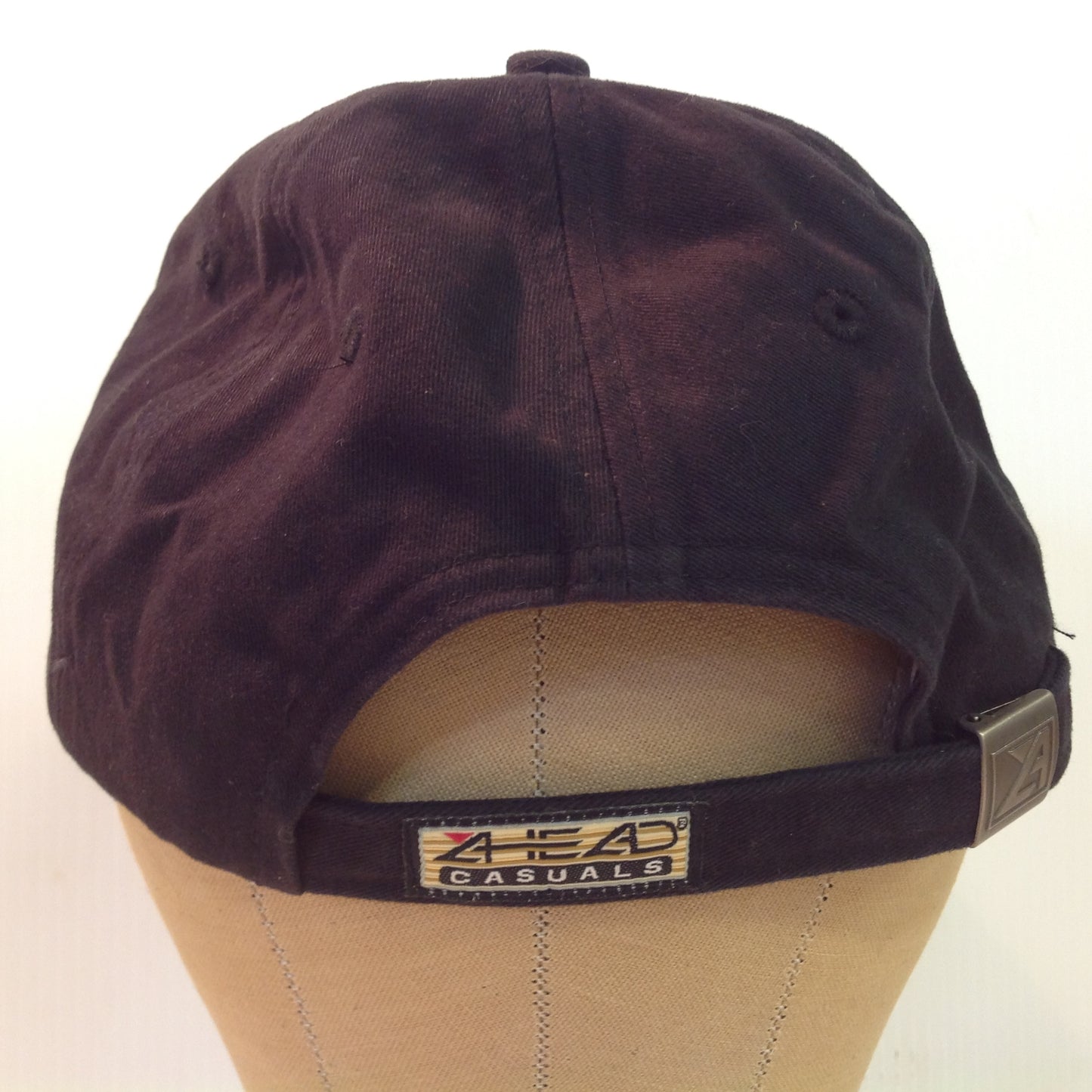 Vintage Ahead Casuals Classic Cut Kaanapali Golf Course Maui Hawaii Tournament Souvenir Black Baseball Cap
