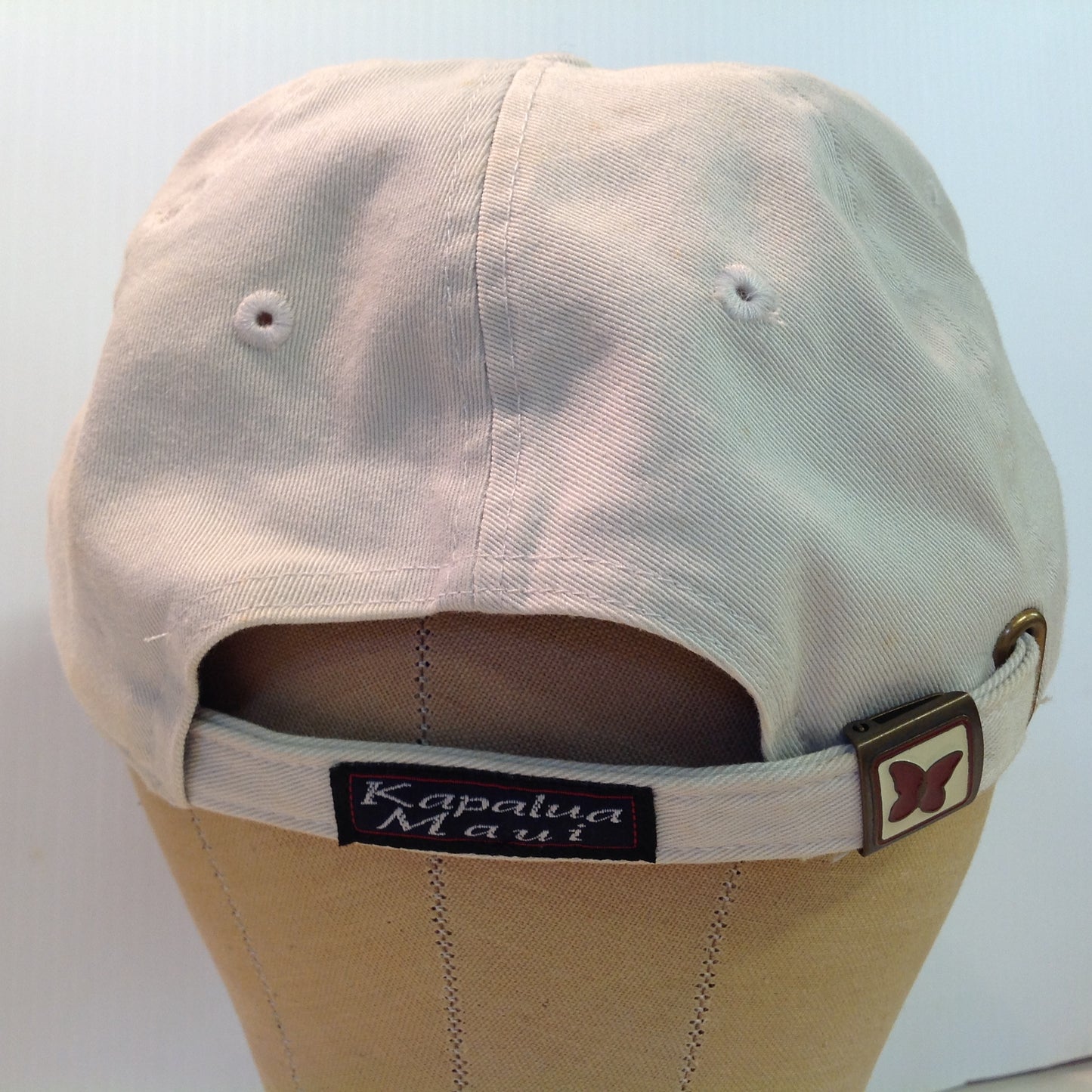 Vintage Ahead Special Edition Classic Cut Kapalua Plantation Golf Course Lahaina Maui Hawaii Tournament Souvenir White Sand Baseball Cap