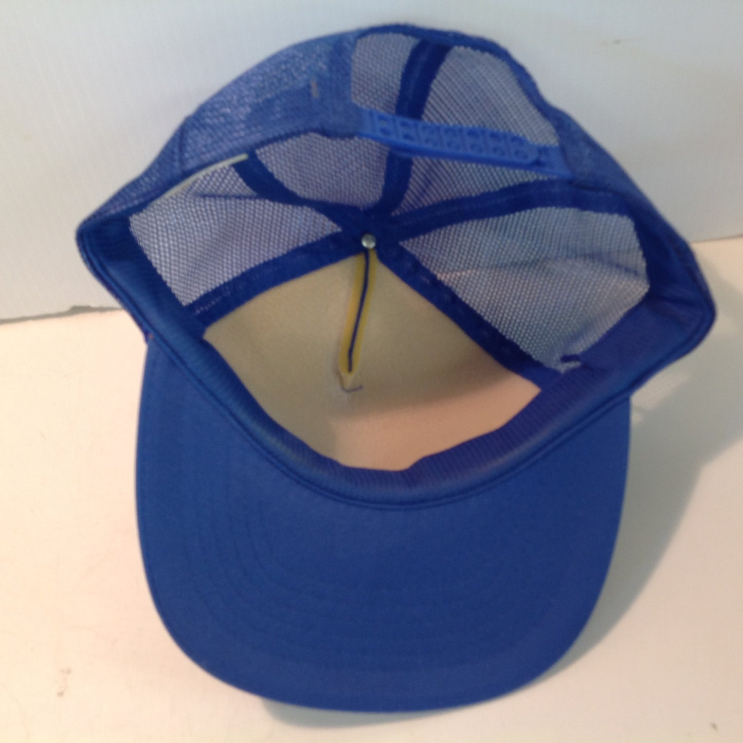 Vintage Headmost Sands Hotel and Casino Las Vegas Nevada Souvenir Royal Blue Trucker's Cap