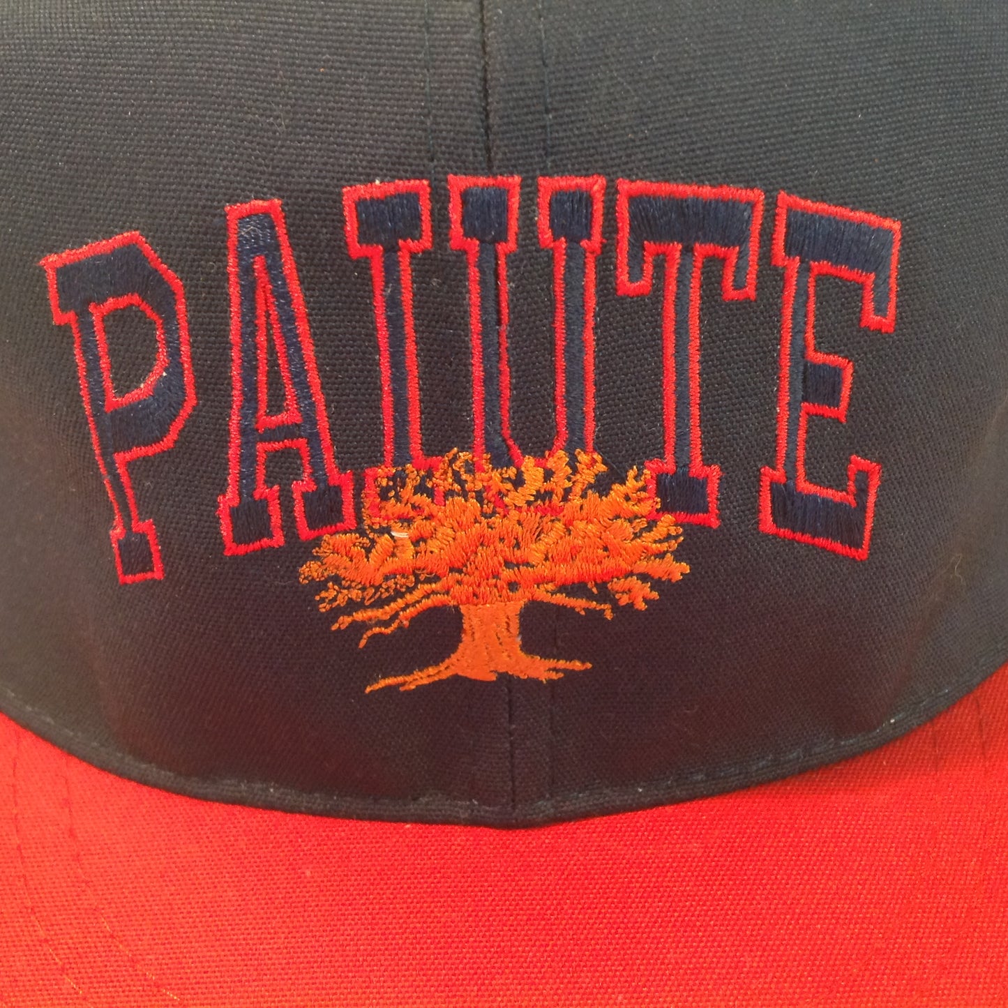 Vintage Texace Paiute Resort and Golf Course Las Vegas Nevada Tournament Souvenir Blue and Red Baseball Cap