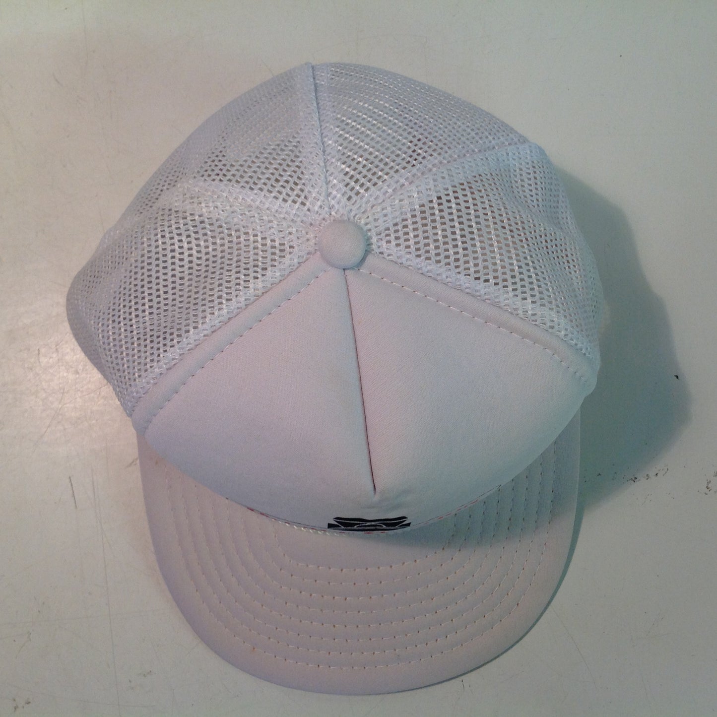 Vintage Royal Pacific Enterprises Palace Station Hotel and Casino Las Vegas Nevada Golf Tournament Souvenir White Foam Mesh Trucker's Cap