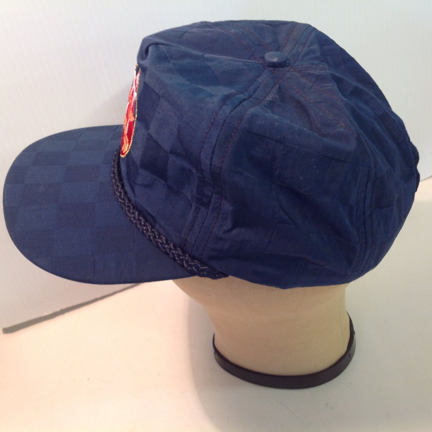 Vintage Imperial Headwear Navy Air Facility Atsugi Japan Golf Course Tournament Souvenir Navy Blue Baseball Cap