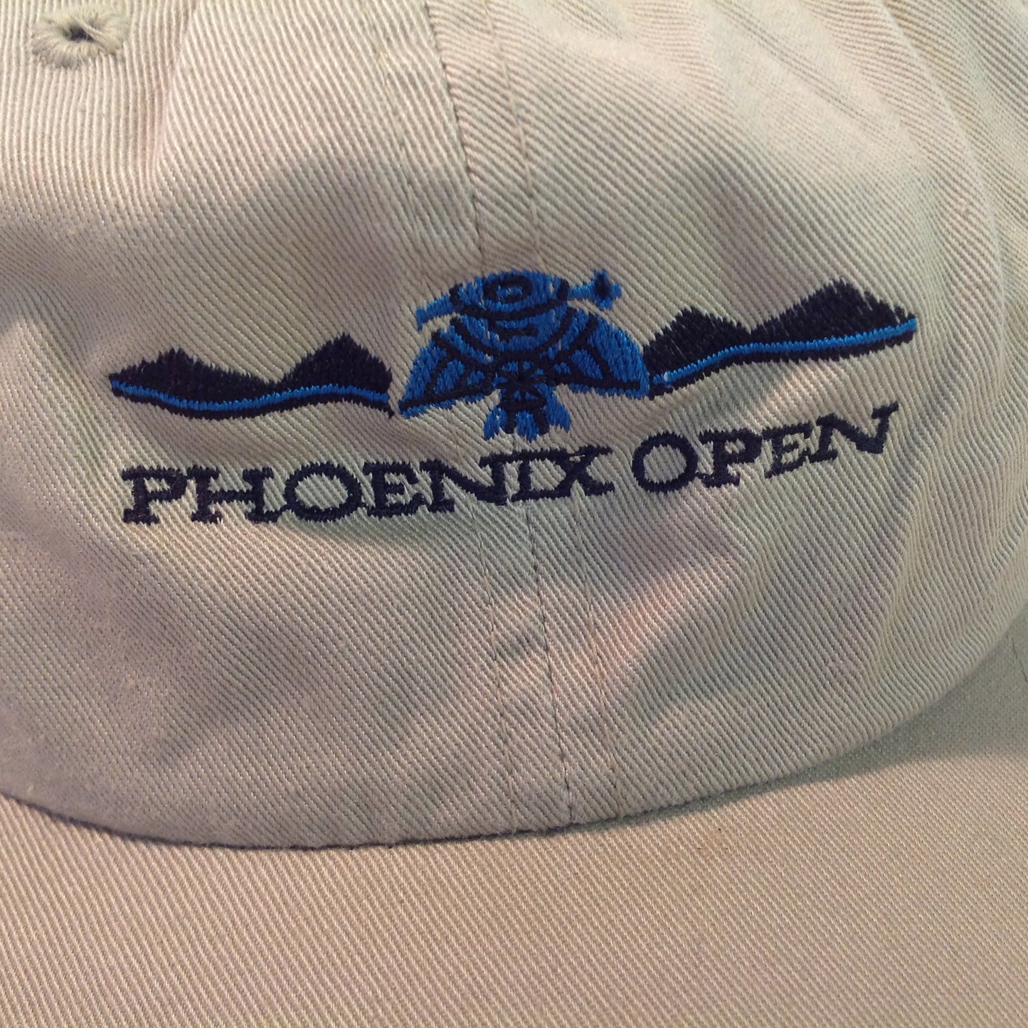 Vintage Tournament Players Club Scottsdale Arizona Phoenix Open Golf Tournament Souvenir Tan Baseball Cap