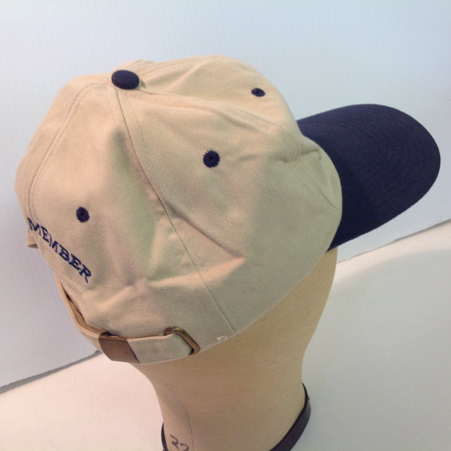 Vintage USGA Southern Hills Golf Course USGA Member 101st US Open Golf Tournament Souvenir Tan Baseball Cap
