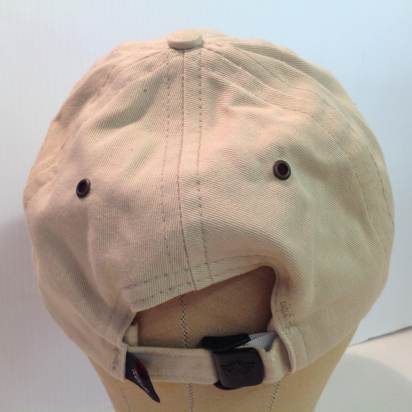 Vintage Legendary Headwear Tiburon Naples Golf Club Florida Tournament Souvenir Tan Baseball Cap
