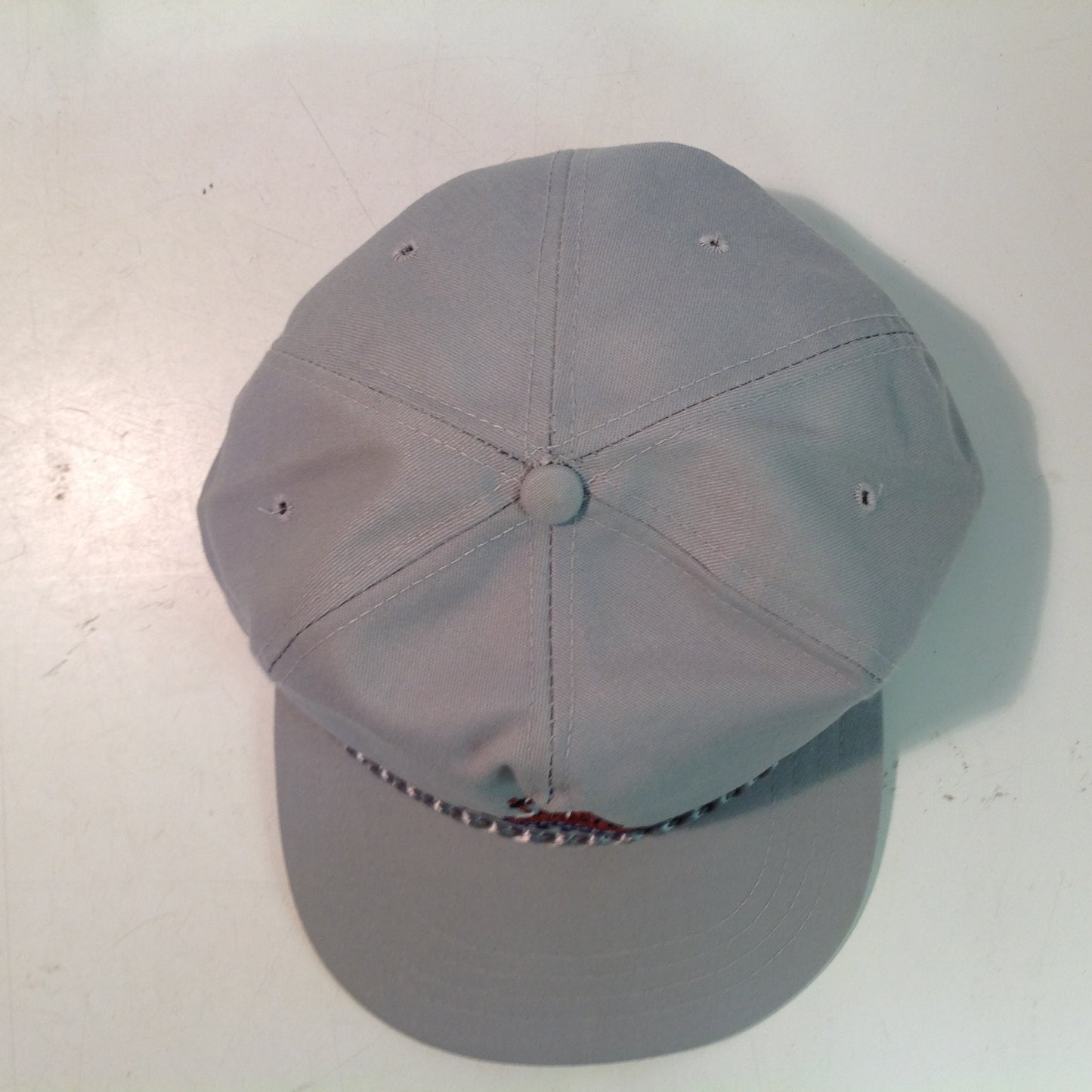 Vintage Derby Cap Raccoon Run Golf Club Myrtle Beach South Carolina Tournament Souvenir Tan Gray Baseball Cap