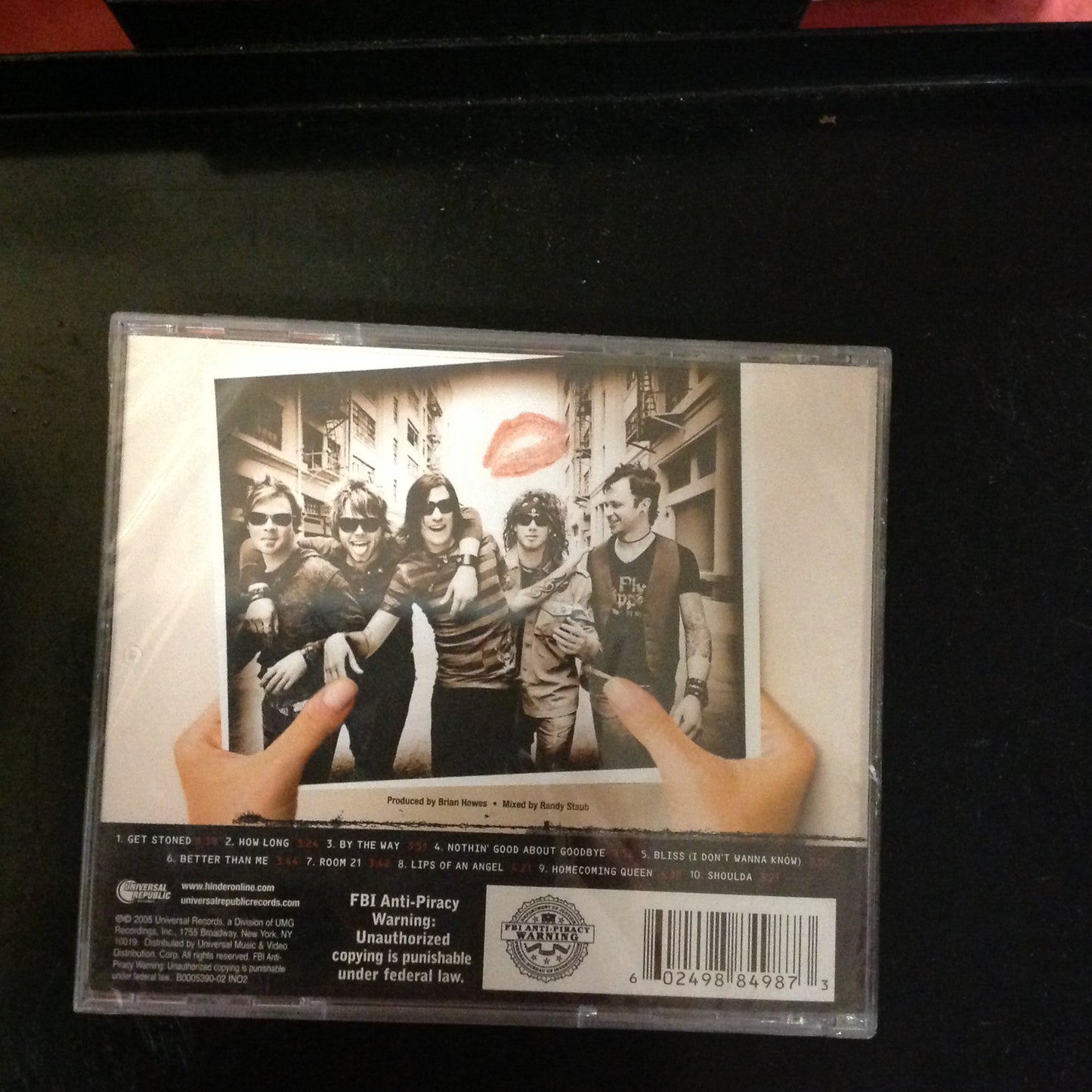 CD SEALED Hinder Extreme Behavior Lips Of An Angel HTF MIP Get Stoned B0005390-02 INO2