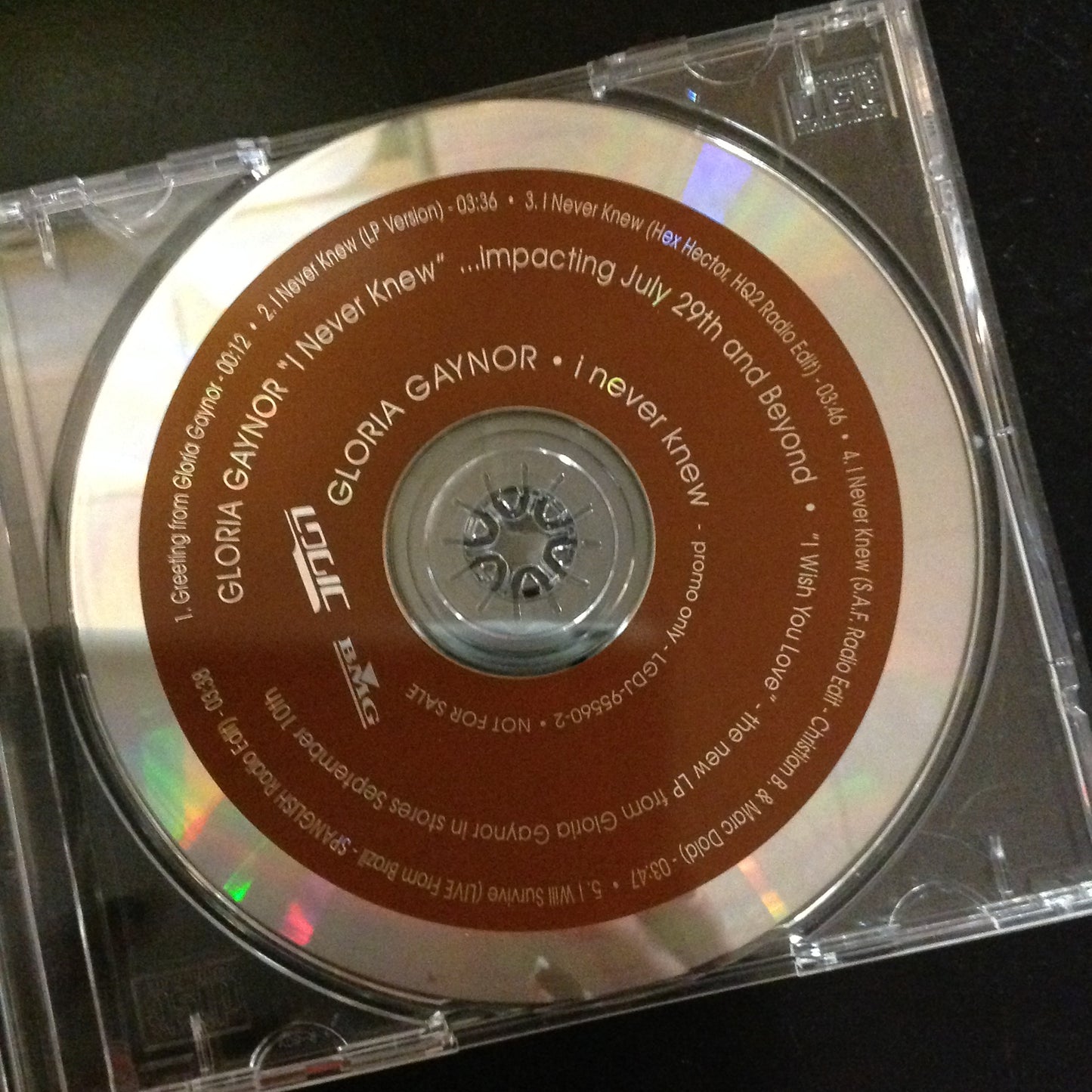 Gloria Gaynor I Never Knew *Single #90