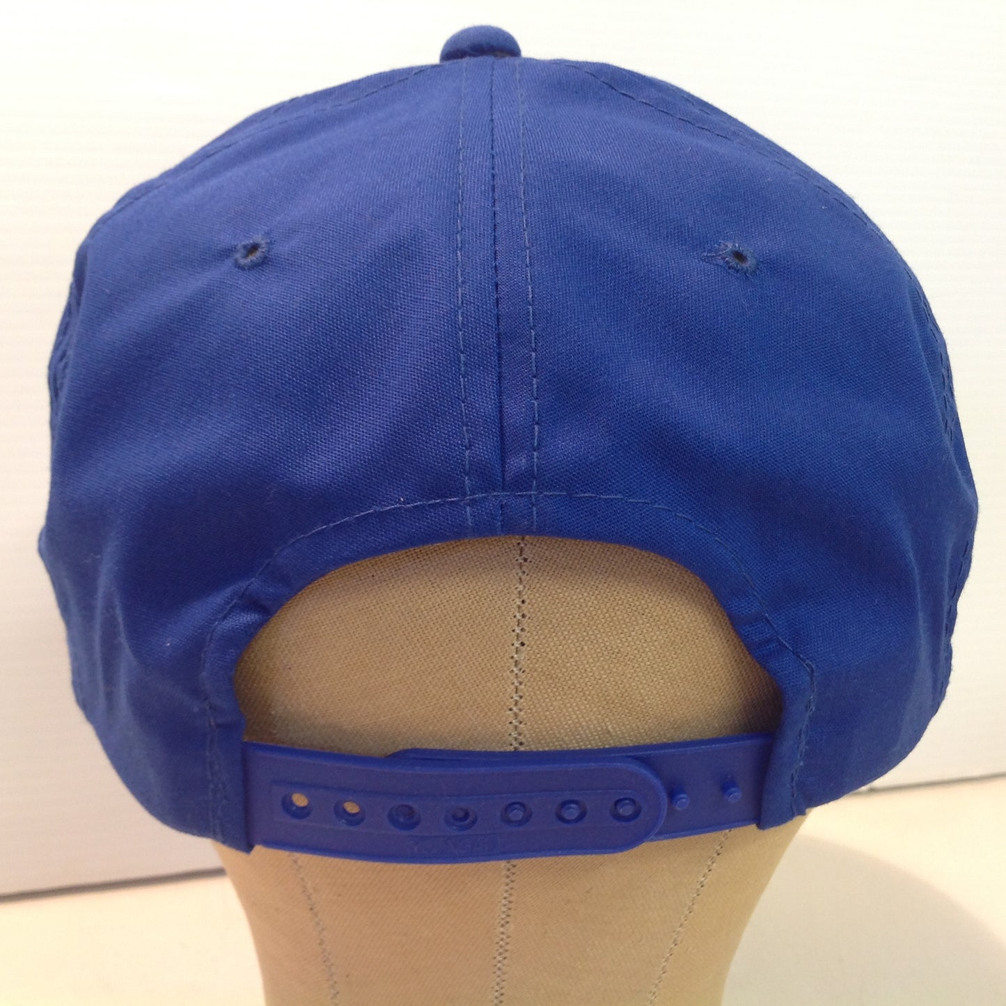 Vintage YoungAn Hat Company Souvenir Captain's Quarters Family and Golf Resort Myrtle Beach South Carolina Royal Blue Baseball Cap