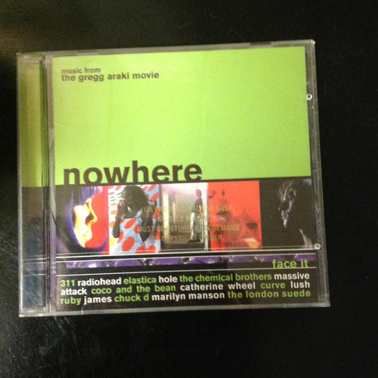 CD PROMO Promotional 314 534 522-2 Various Artists HTF Rare Nowhere music from the Gregg Araki Movie Soundtrack Compilation
