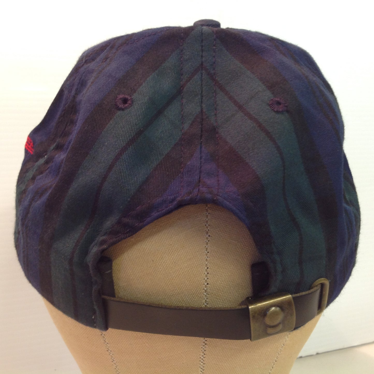 Vintage Imperial Headwear Tournament Players Club Summerlin Las Vegas Valley Nevada Golf Club Souvenir Las Vegas Invitational Tournament Blue Green Tartan Baseball Cap