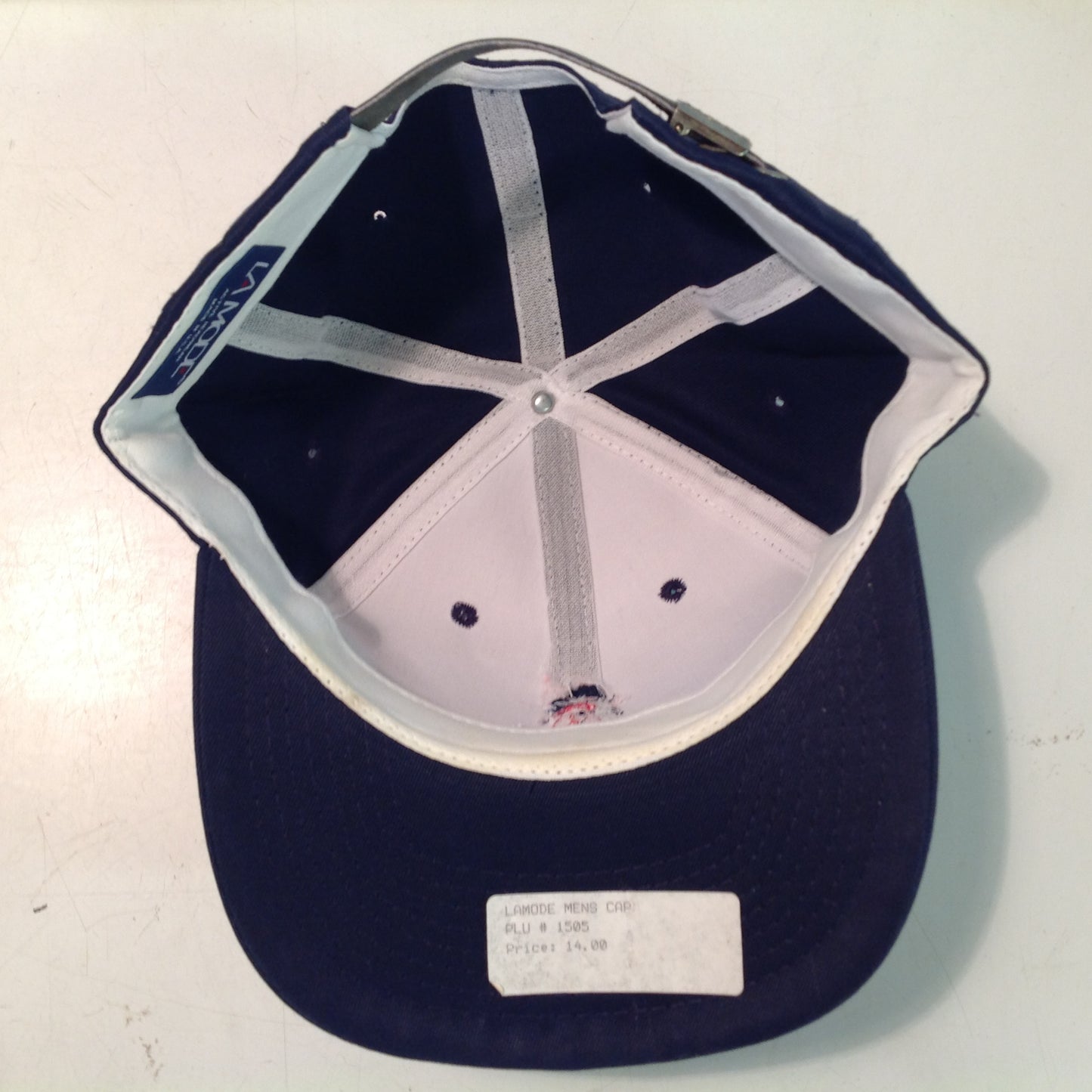 Vintage La Mode Active Headwear Possum Trot Golf Club North Myrtle Beach Golf Course Souvenir Navy Blue Baseball Cap